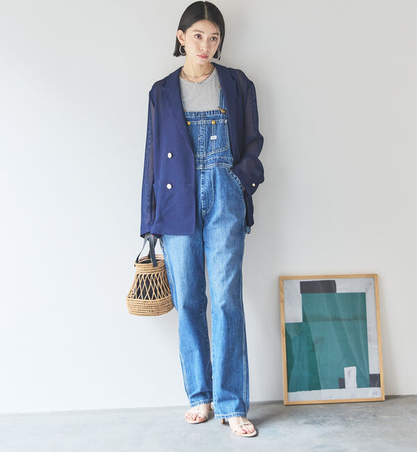 Doux archives「メッシュテーラードダブルジャケット」|テーラードジャケット|