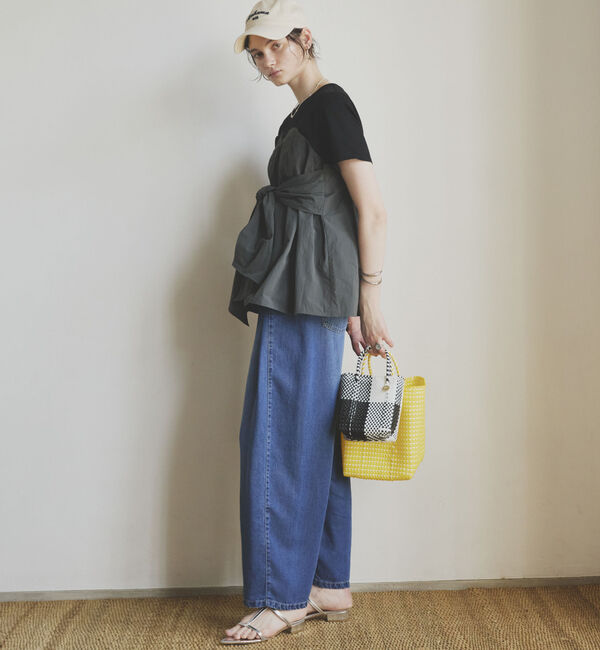 Doux archives「カットドッキングペプラムトップス」|Tシャツ・カットソー|