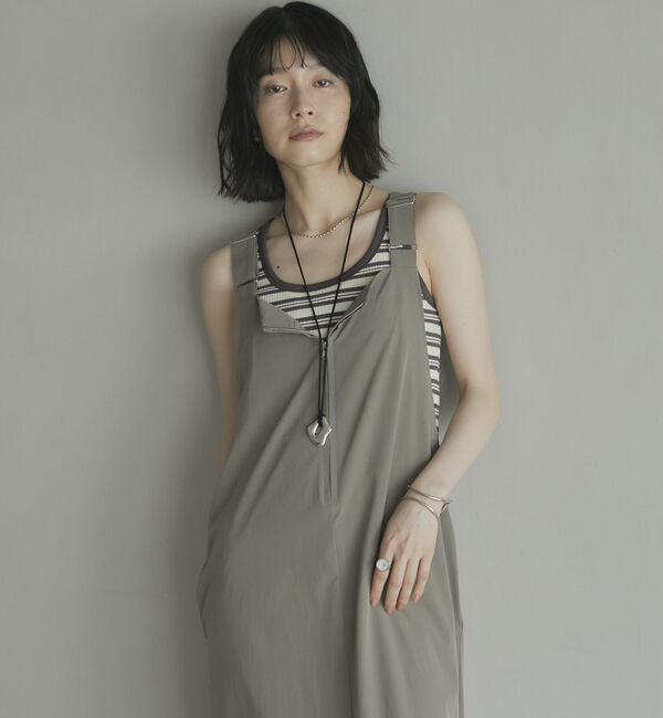 Doux archives「ＵＶ・接触冷感ウォッシャブルフロントＺＩＰジャンスカ」|ジャンパースカート|