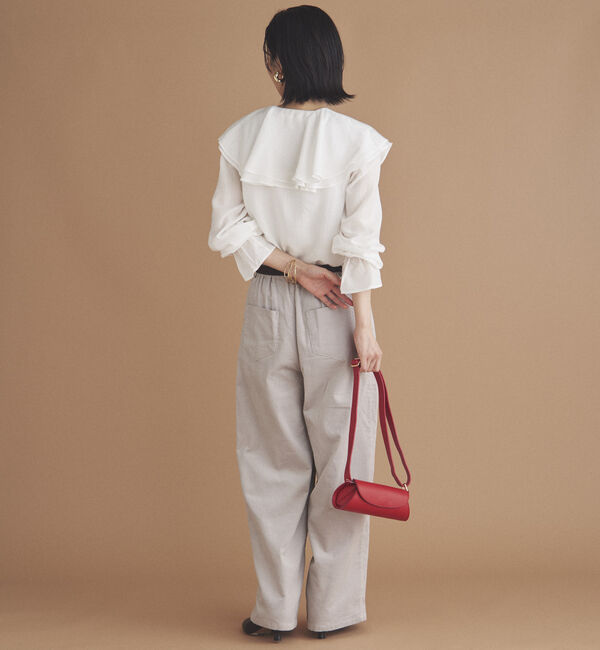 Doux archives「キャンディースリーブフリルブラウス」|シャツ・ブラウス|