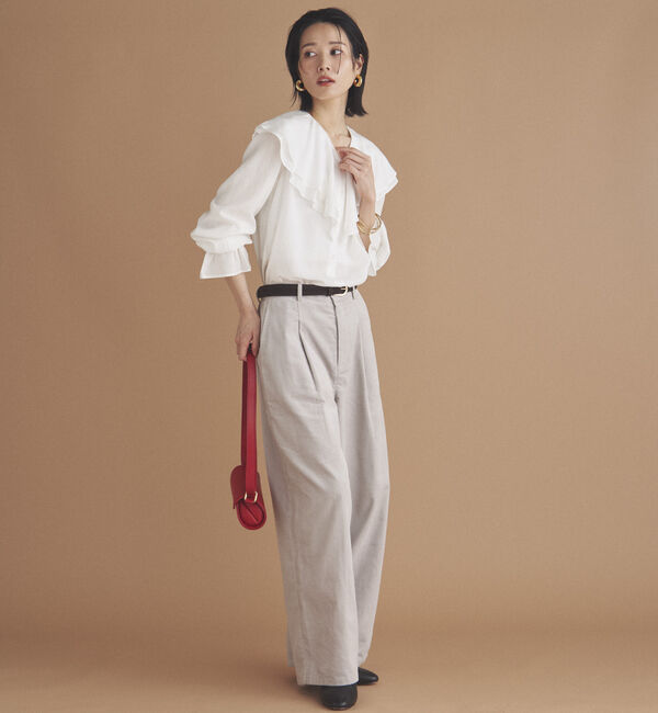 Doux archives「キャンディースリーブフリルブラウス」|シャツ・ブラウス|