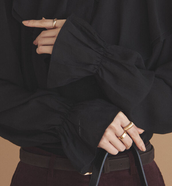 Doux archives「キャンディースリーブフリルブラウス」|シャツ・ブラウス|