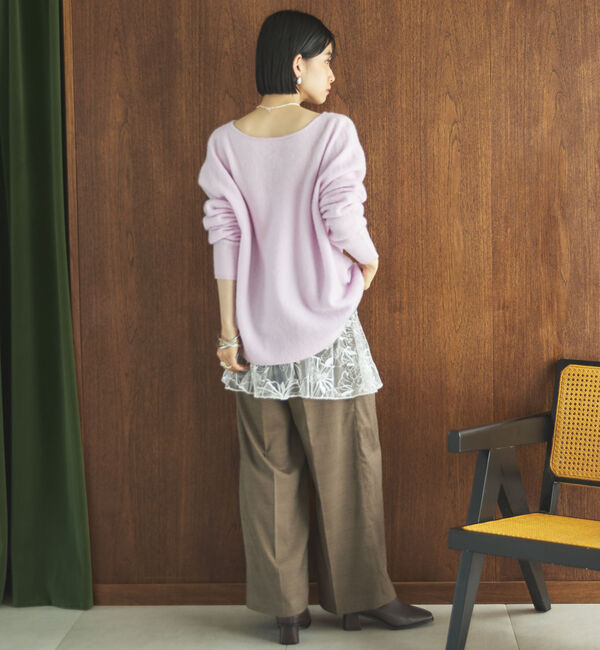 Doux archives「レースオーバースカーフ」|バンダナ・スカーフ|