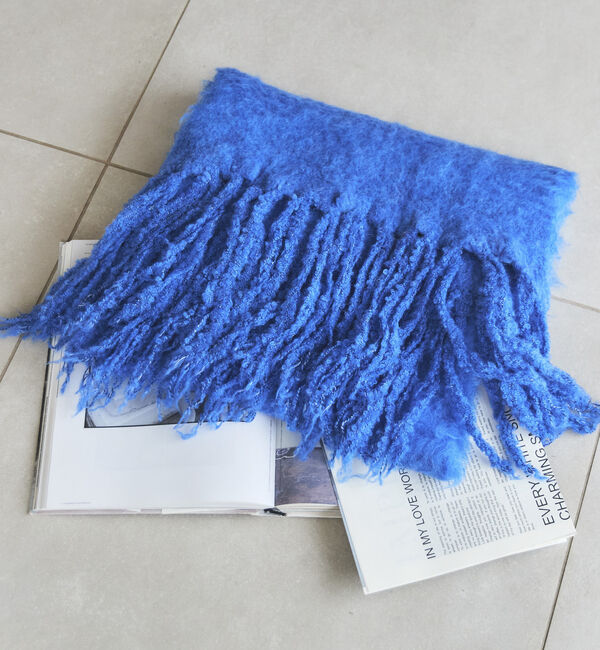 Doux archives「シャギーニットマフラー」|バンダナ・スカーフ|