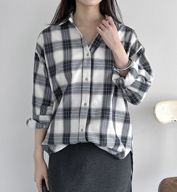 Doux archives「チェックシャツ」|シャツ・ブラウス|