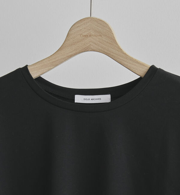 Doux archives「袖レースラウンドロンＴｅｅ」|Tシャツ・カットソー|