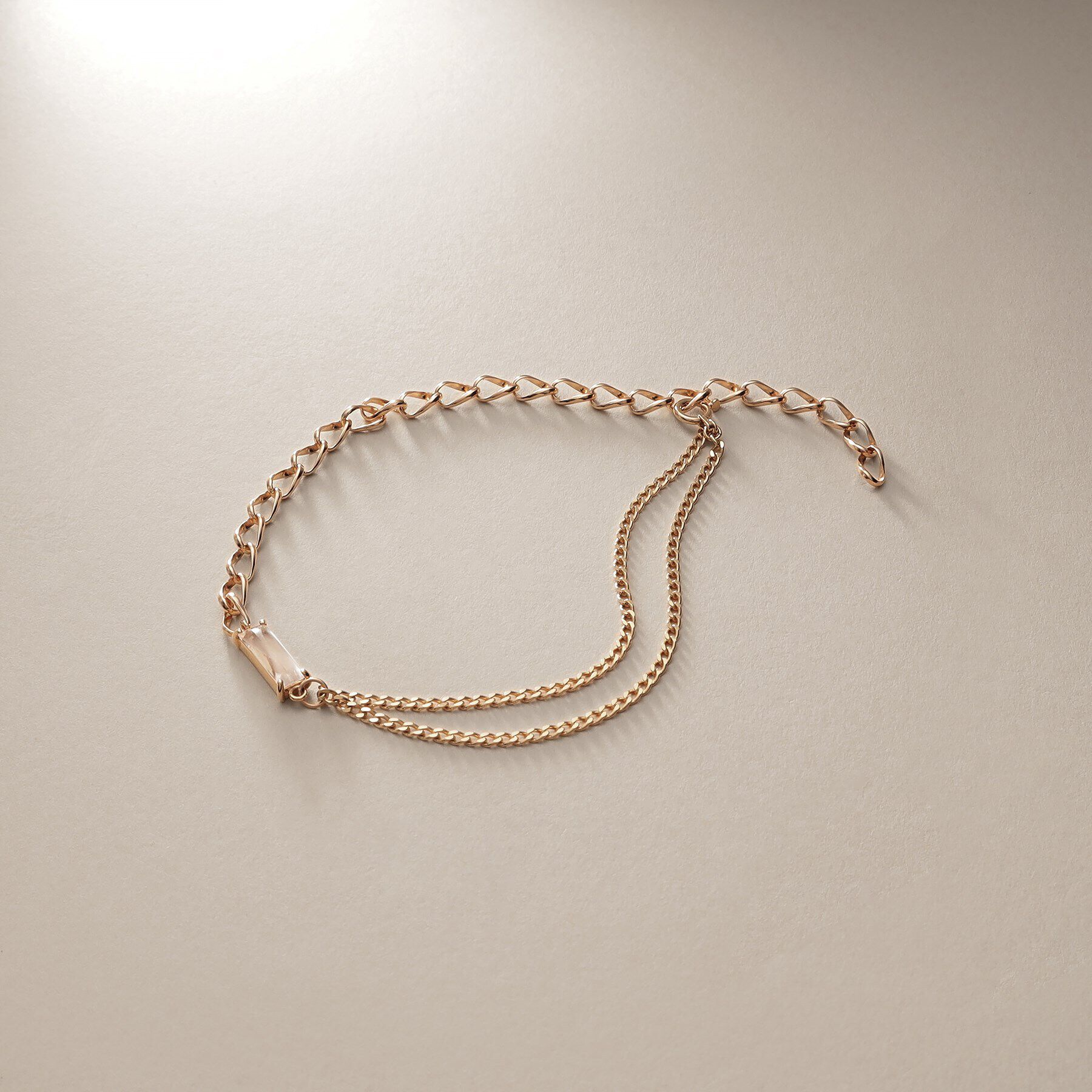 COCOSHNIK「K10クォーツ キヘイセパレート ブレスレット」|ブレスレット・バングル|イエローゴールド(1