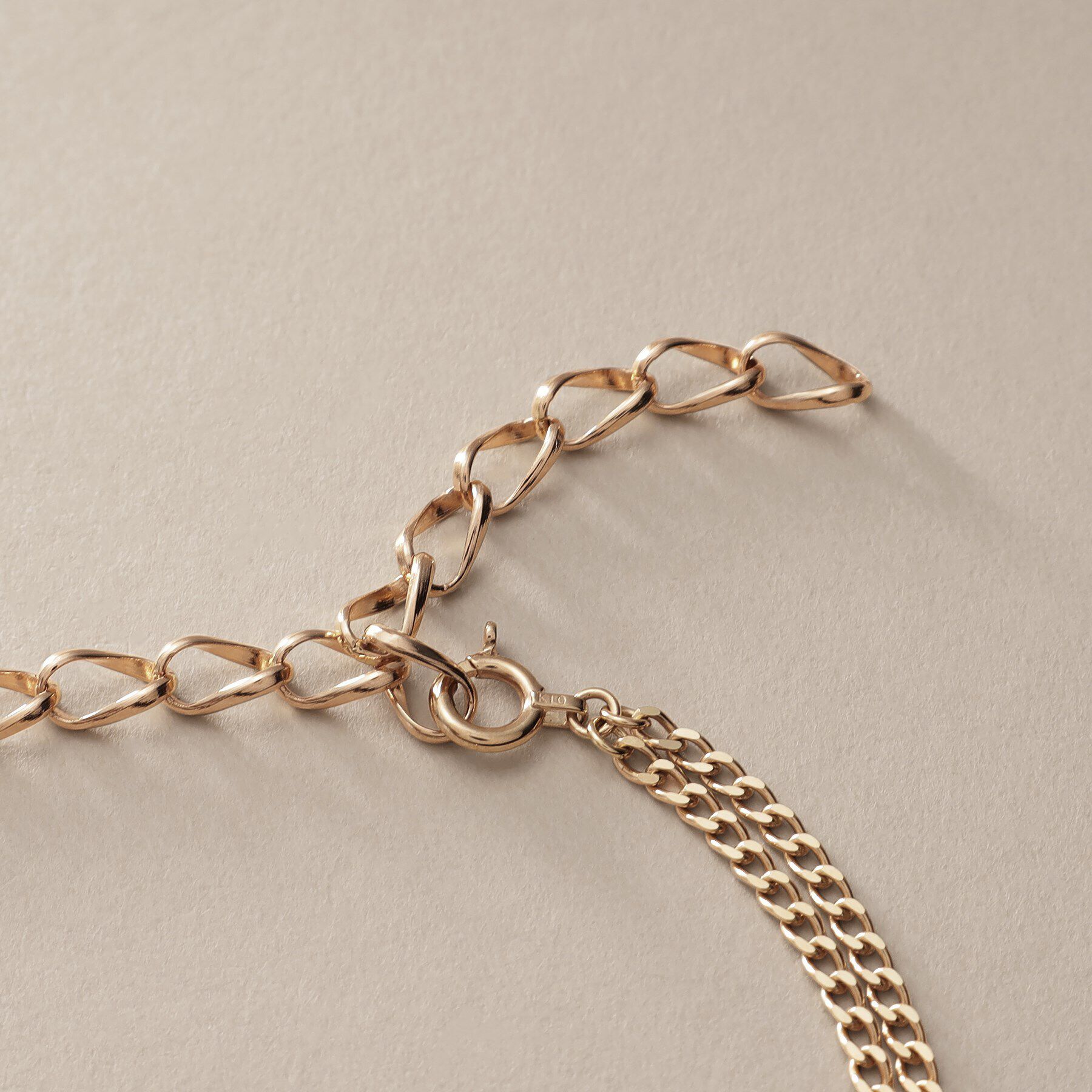 COCOSHNIK「K10クォーツ キヘイセパレート ブレスレット」|ブレスレット・バングル|