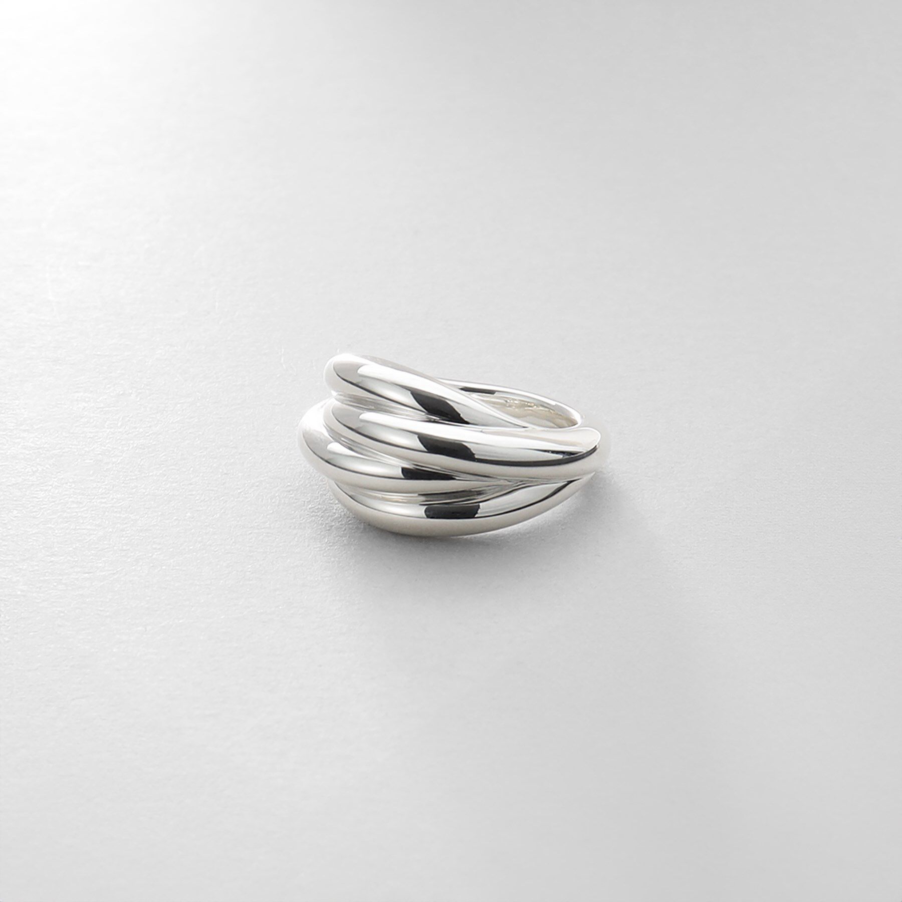 COCOSHNIK ONKITSCH「シルバー タングルドドームリング」|リング|