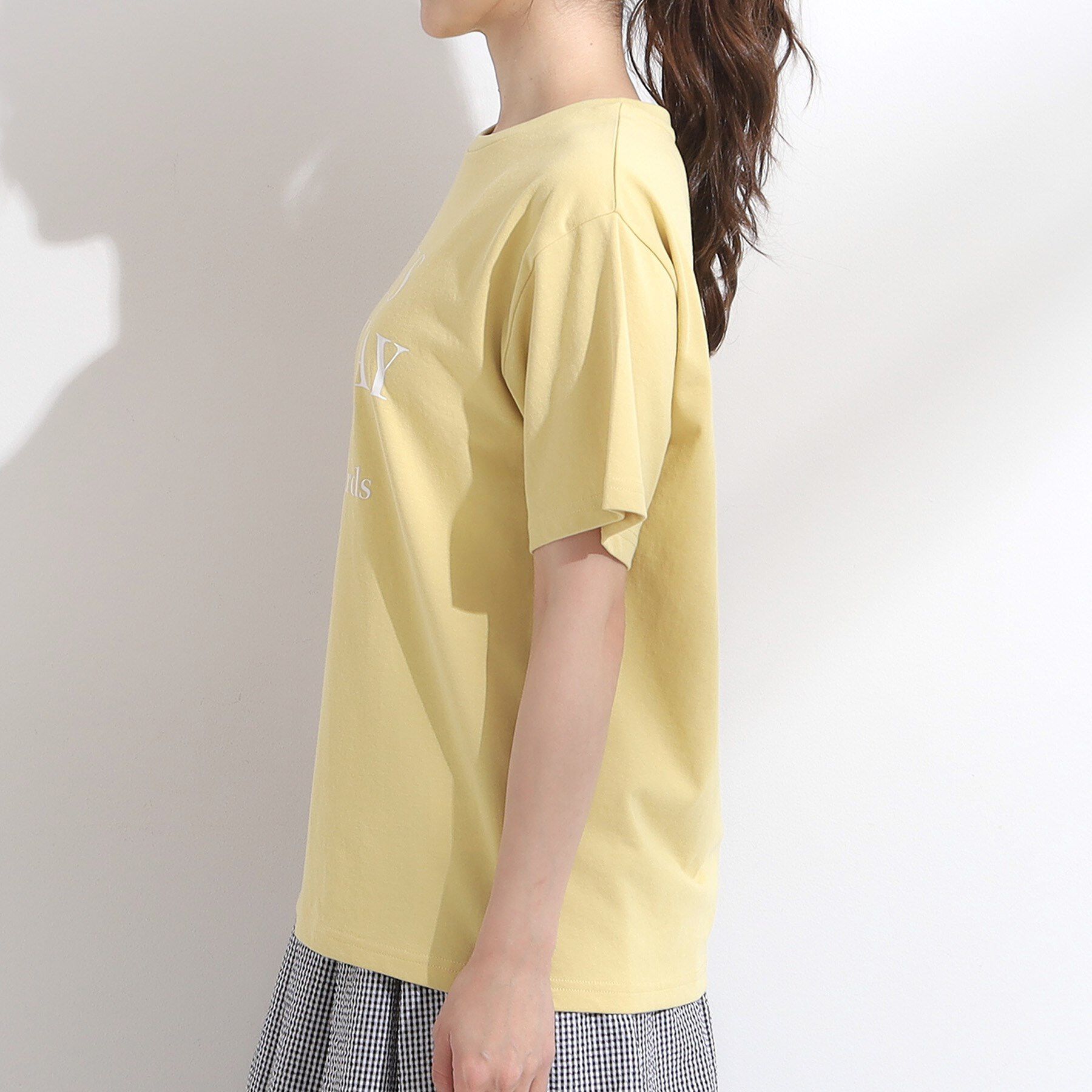 SHOO･LA･RUE「【洗える/S-LL/ひんやり/UV】選べる6柄 プリントTシャツ」|Tシャツ・カットソー|