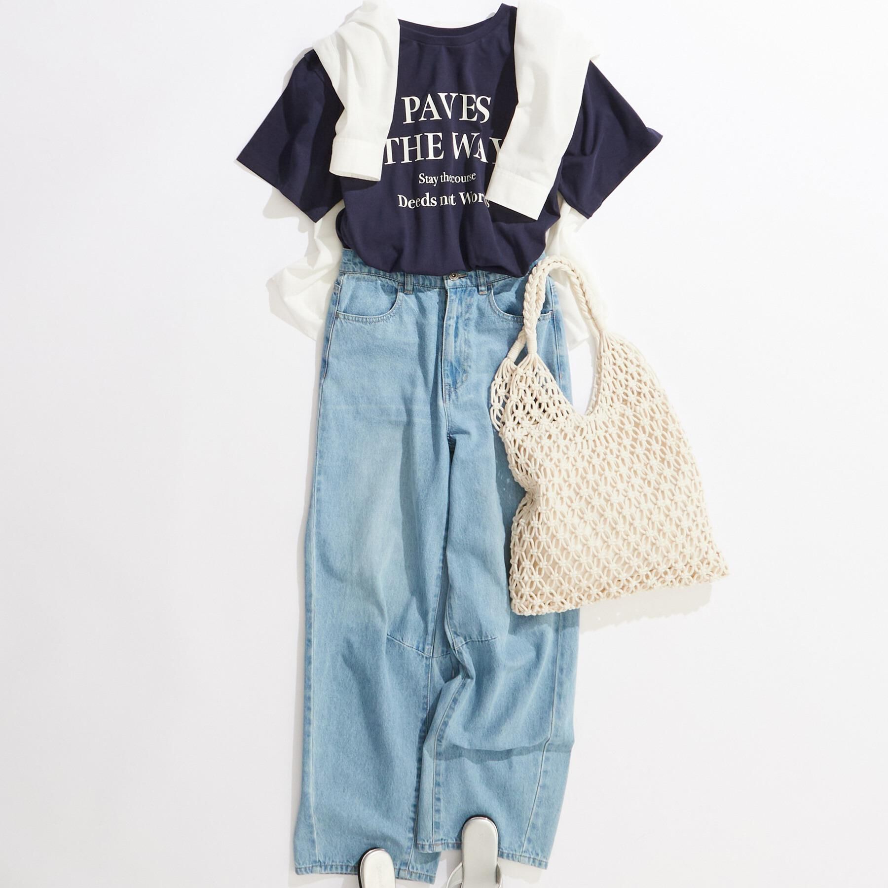 SHOO･LA･RUE「【洗える/S-LL/ひんやり/UV】選べる6柄 プリントTシャツ」|Tシャツ・カットソー|