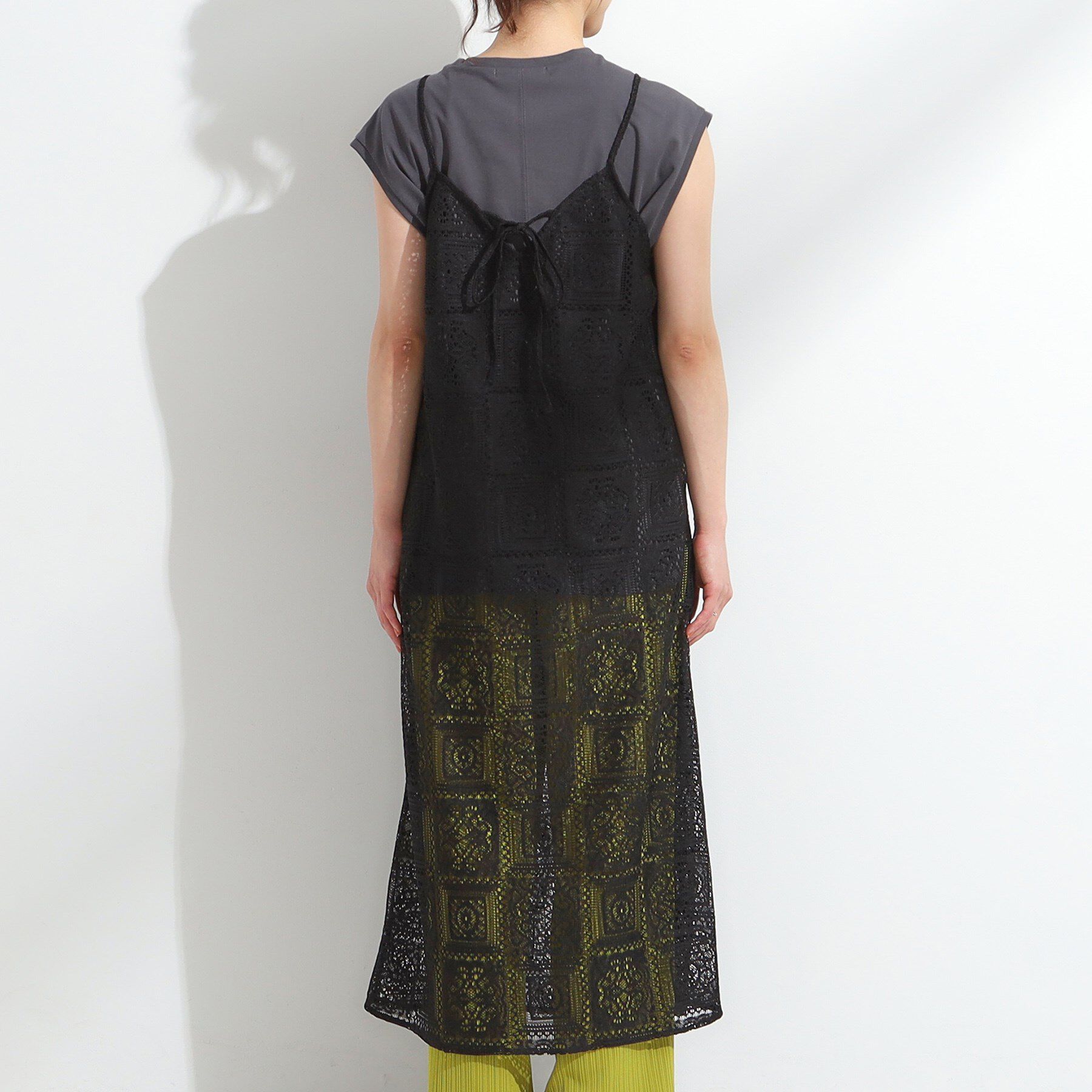 SHOO･LA･RUE「【S-LL】レースキャミワンピース」|ワンピース|