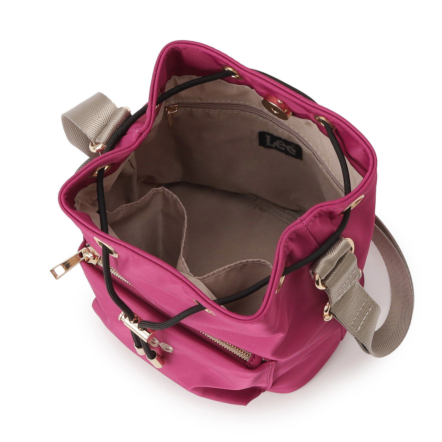 SHOO･LA･RUE「【Lee別注/撥水】巾着ショルダーバッグ」|ショルダー・メッセンジャー|