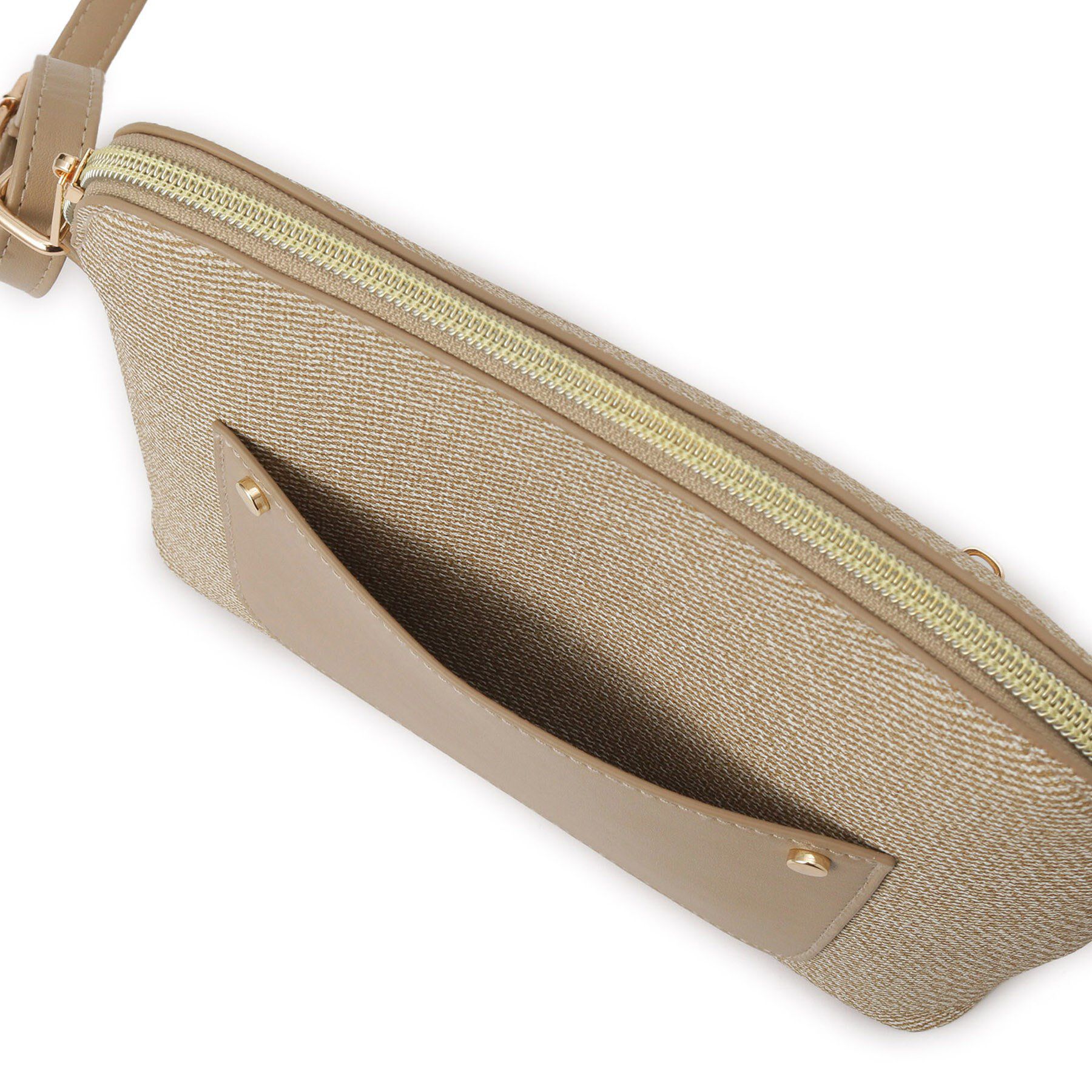 SHOO･LA･RUE「キャンバス風合皮ショルダーバッグ」|ショルダー・メッセンジャー|