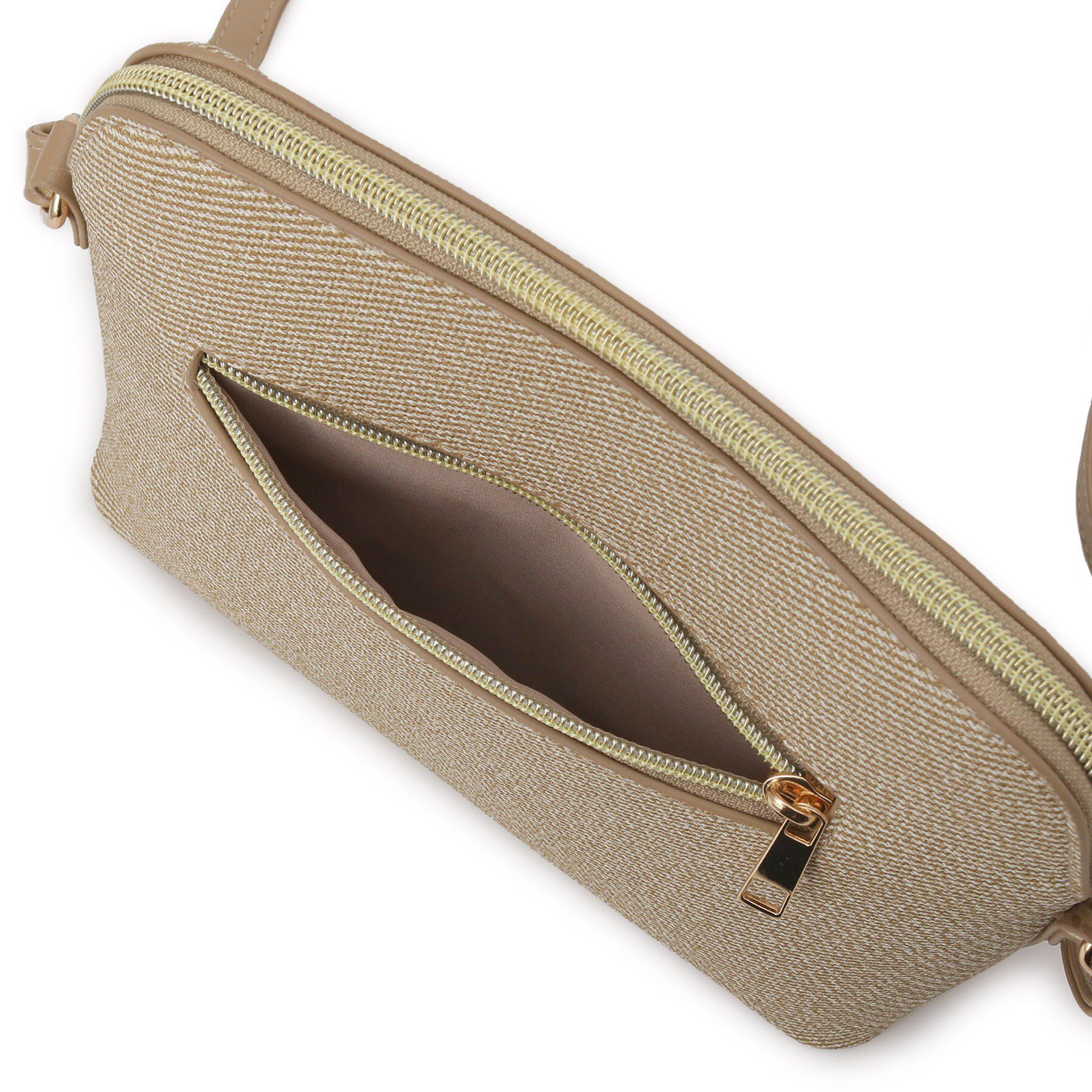 SHOO･LA･RUE「キャンバス風合皮ショルダーバッグ」|ショルダー・メッセンジャー|