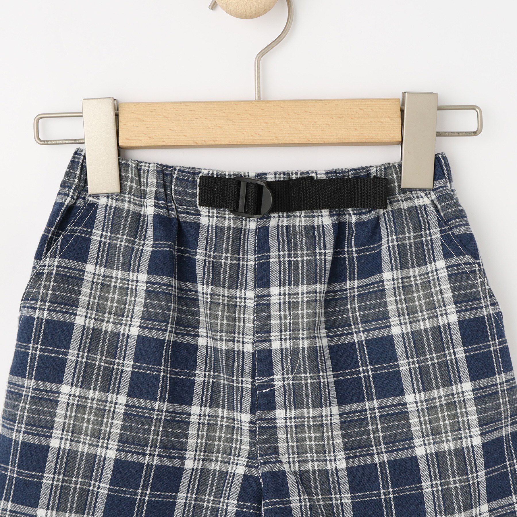 SHOO･LA･RUE「【100-150cm】チェッククライミングハーフパンツ」|その他|