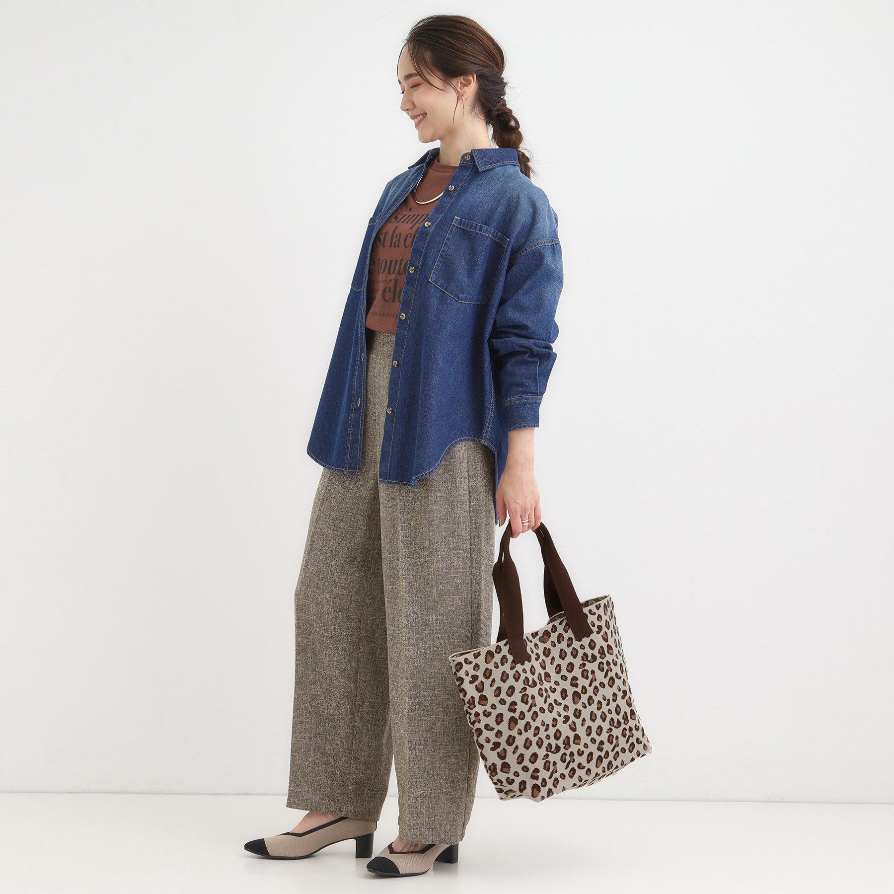 SHOO･LA･RUE「ニットトートバッグ」|トートバッグ|