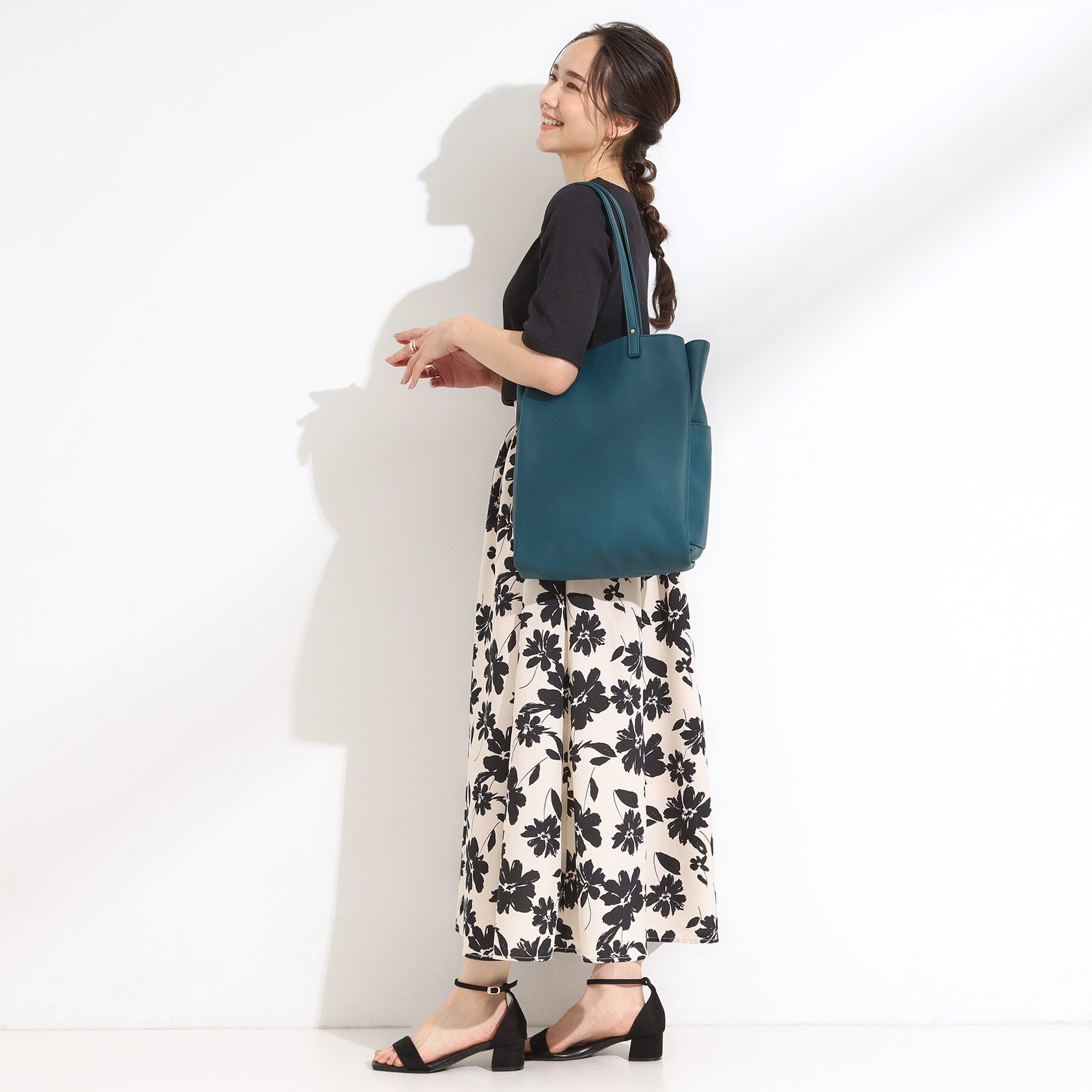 SHOO･LA･RUE「【A4】縦型収納トート」|トートバッグ|