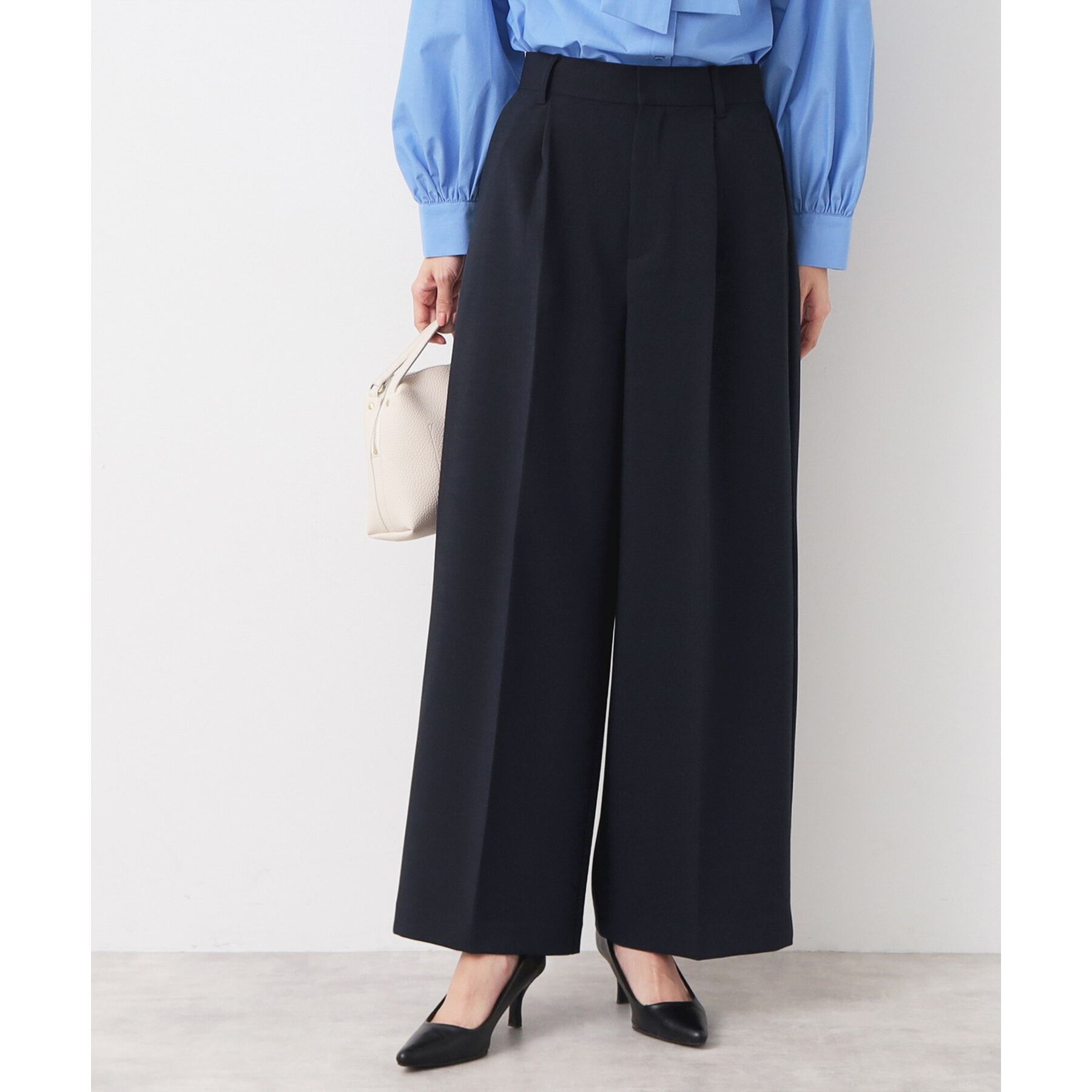 Dessin「【入卒/セレモニー/セットアップ可能/洗える】ワンタックワイドパンツ」|その他|