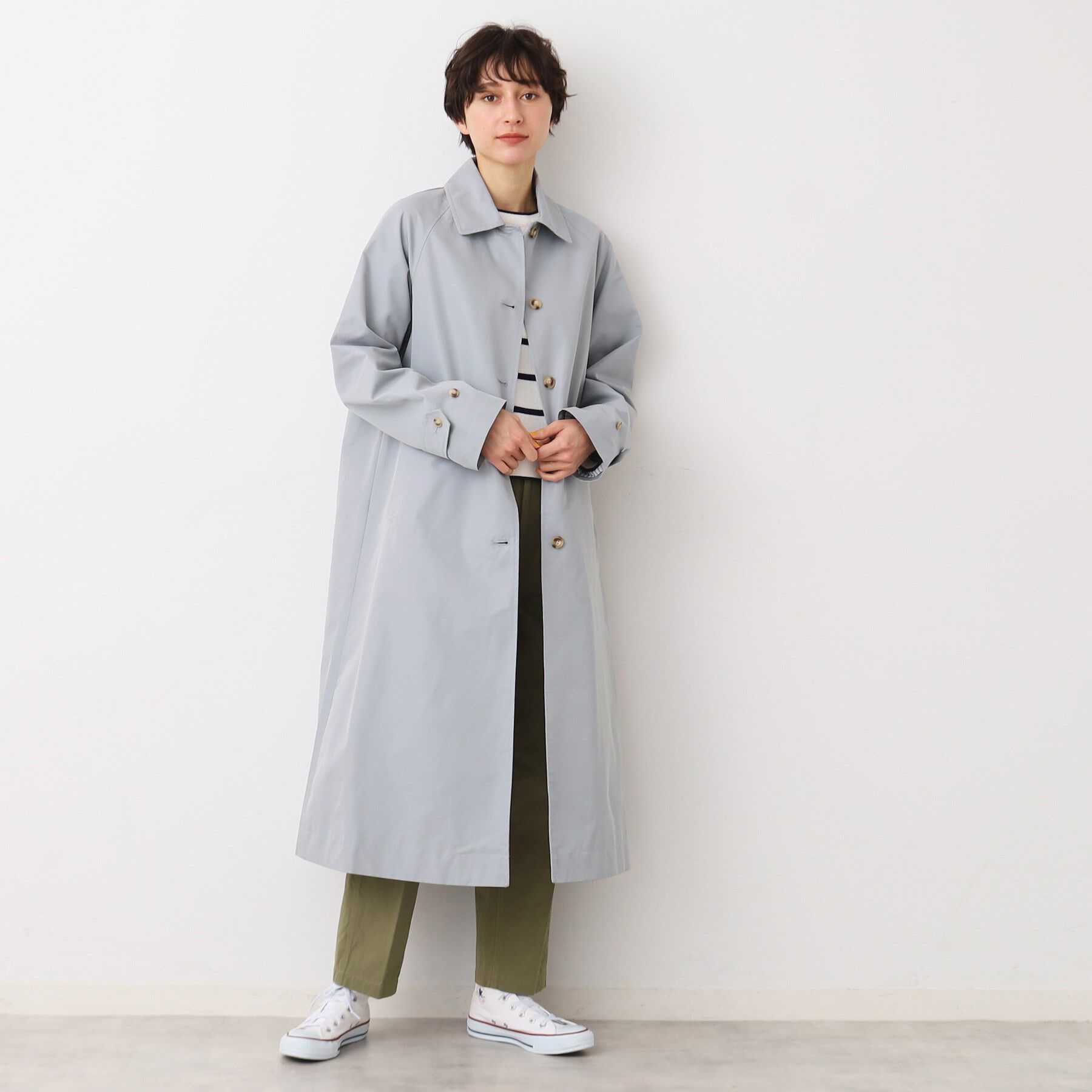 Dessin「【洗える】ステンカラーコート（S～L）」|ステンカラーコート|