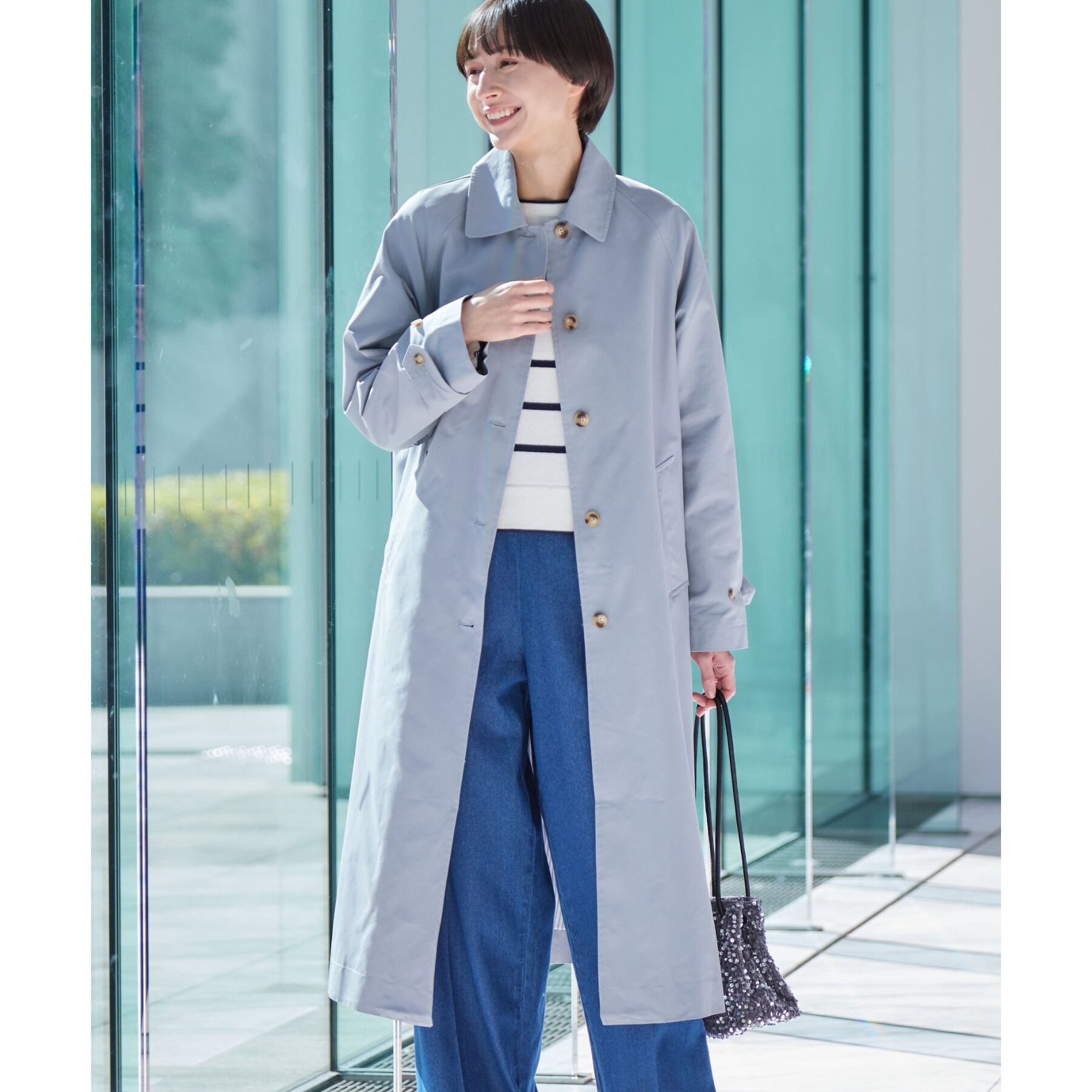 Dessin「【洗える】ステンカラーコート（S～L）」|ステンカラーコート|