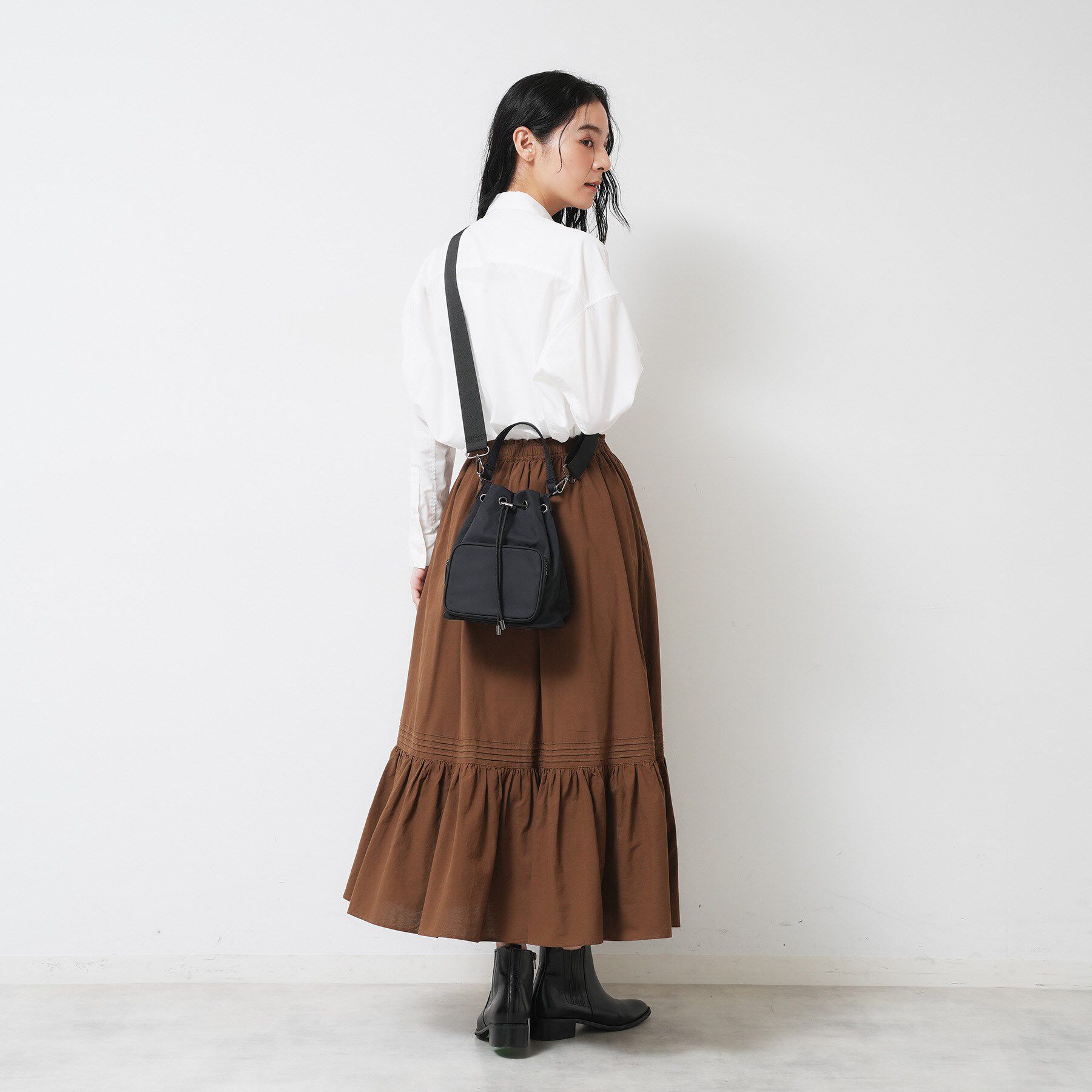 Dessin「【2WAY/軽量】巾着ショルダーバッグ」|ショルダー・メッセンジャー|