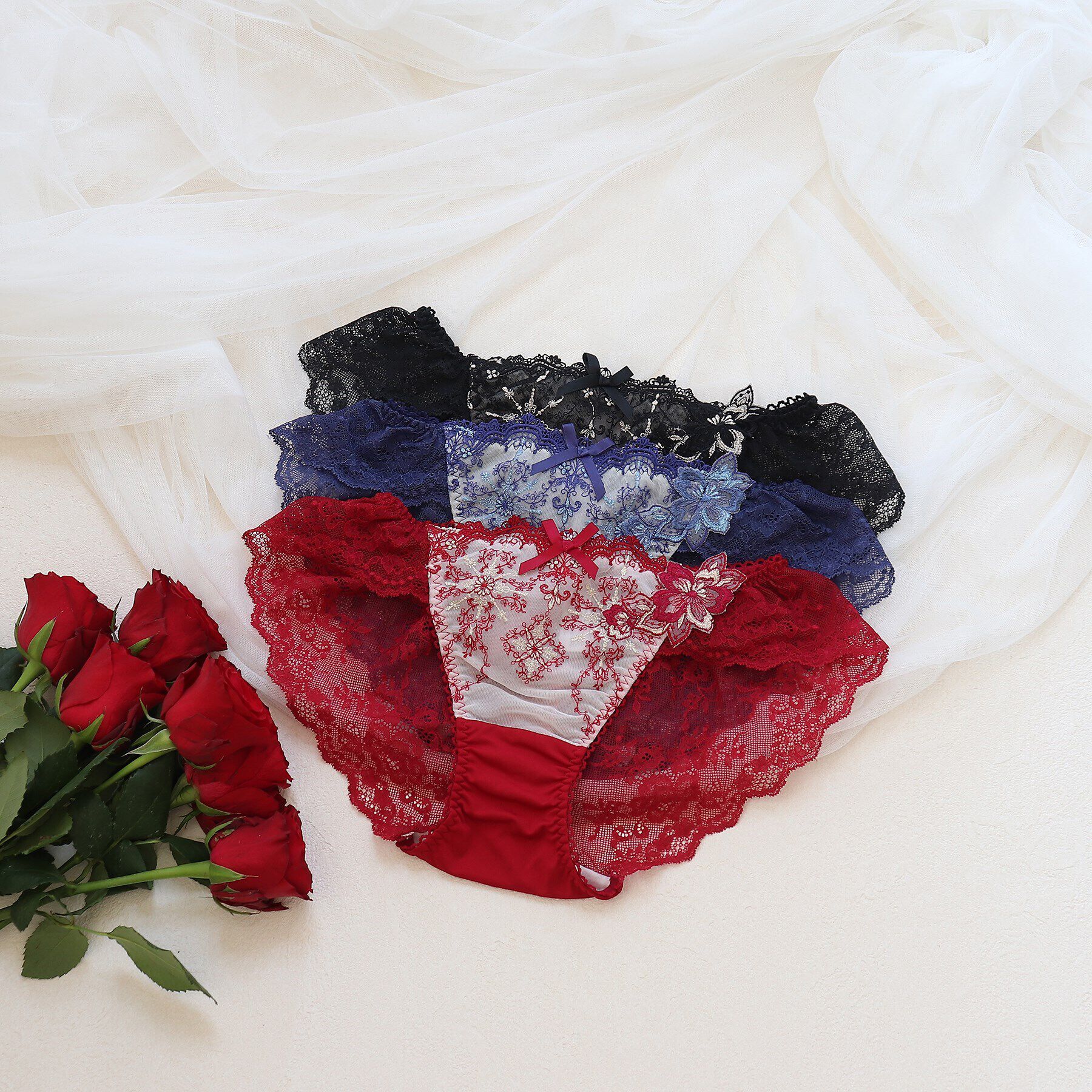 Risa Magli「◆ファビエンヌ レースショーツ」|インナー|