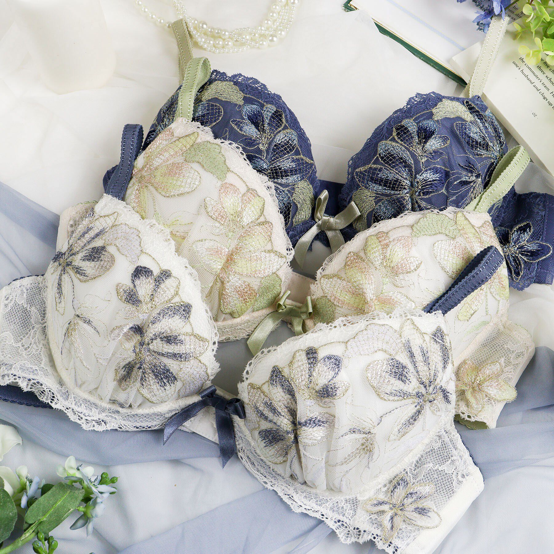 Risa Magli「イレーナ ブラジャー（E-F）＜リサマリ ミラクル谷間ブラ＞」|インナー|