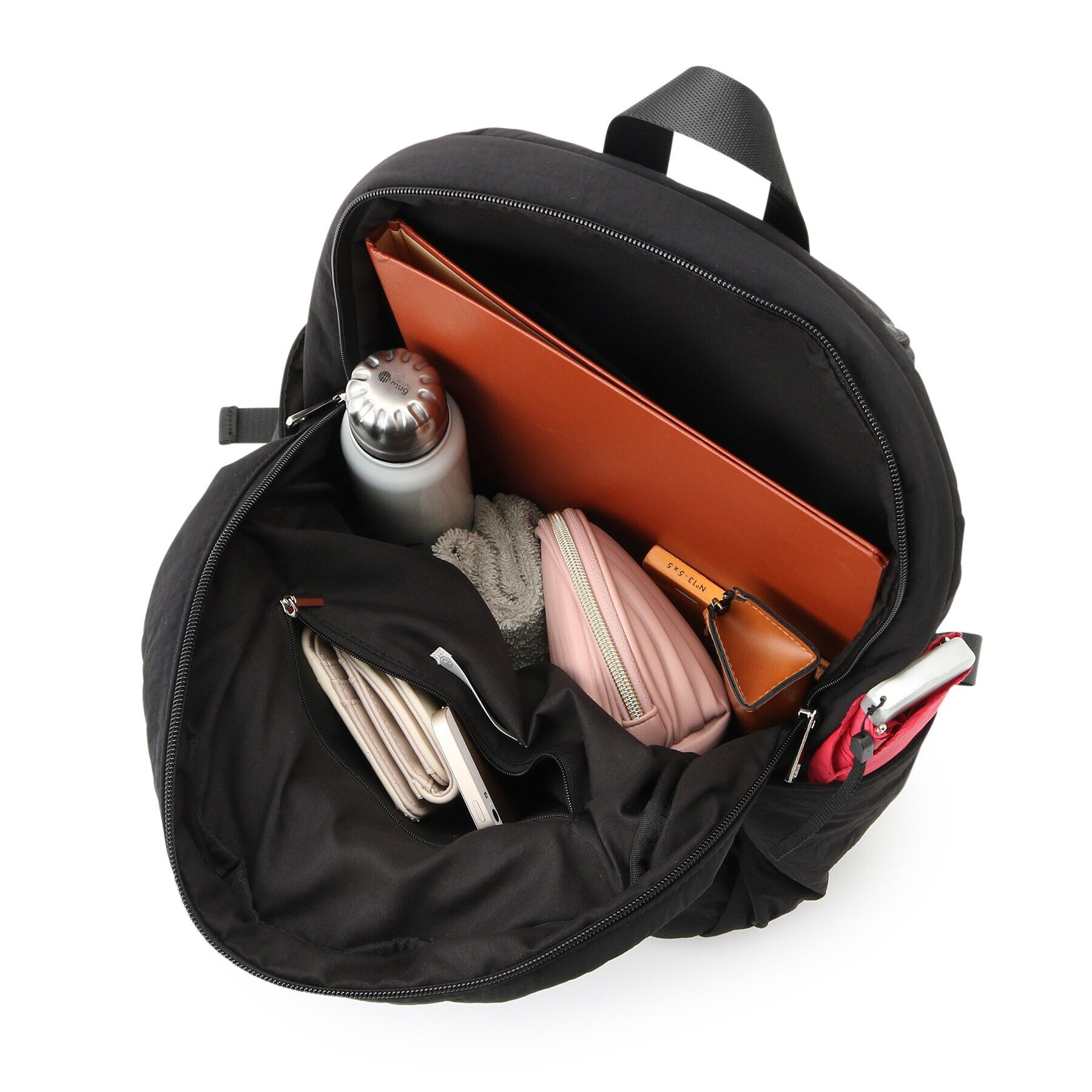 ITS&rsquo;DEMO「【A4対応／6ポケット】ワッシャードロストリュック」|リュック|