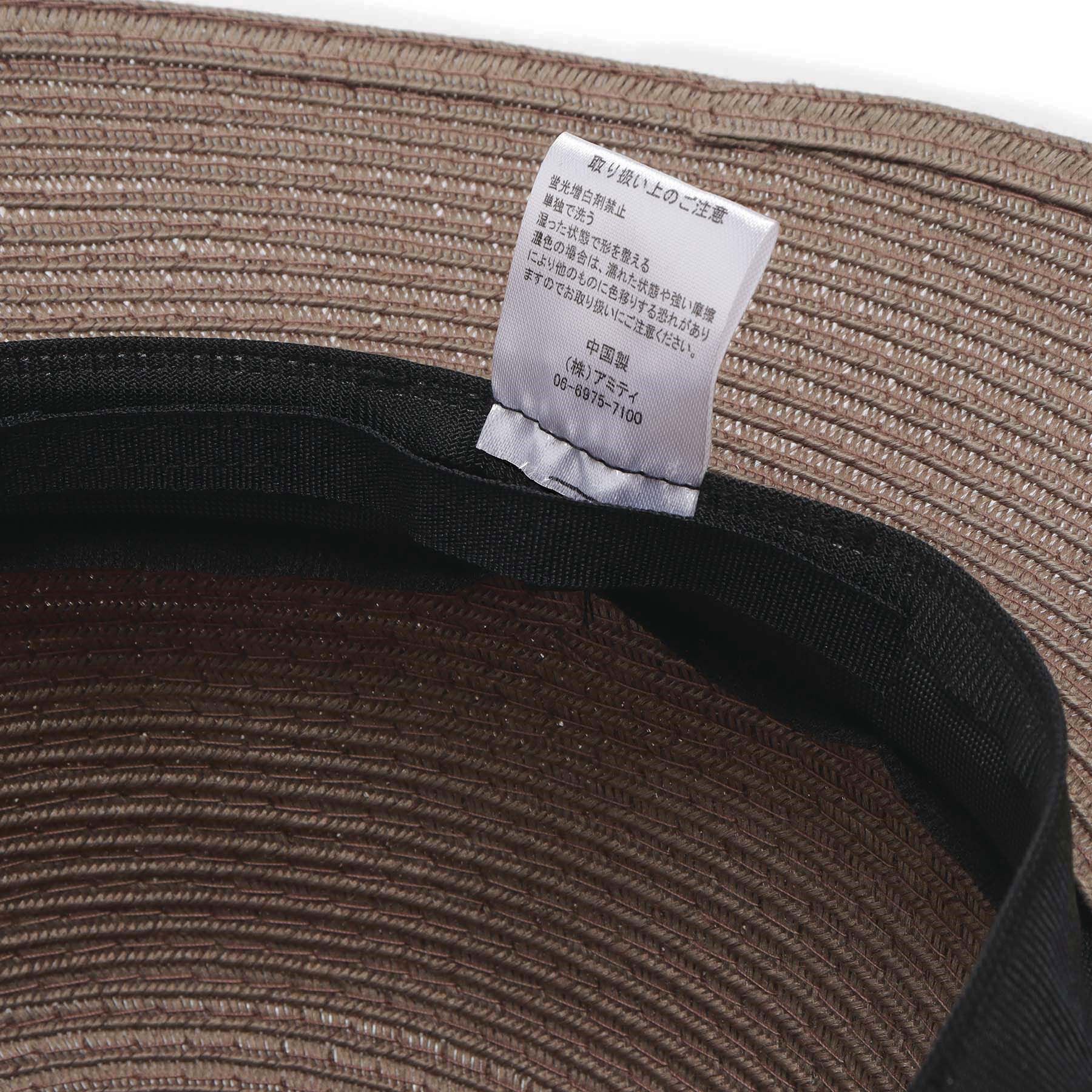 ITS&rsquo;DEMO「【サイズ調整可／手洗い可】パール調コシ巻きハット」|ハット|