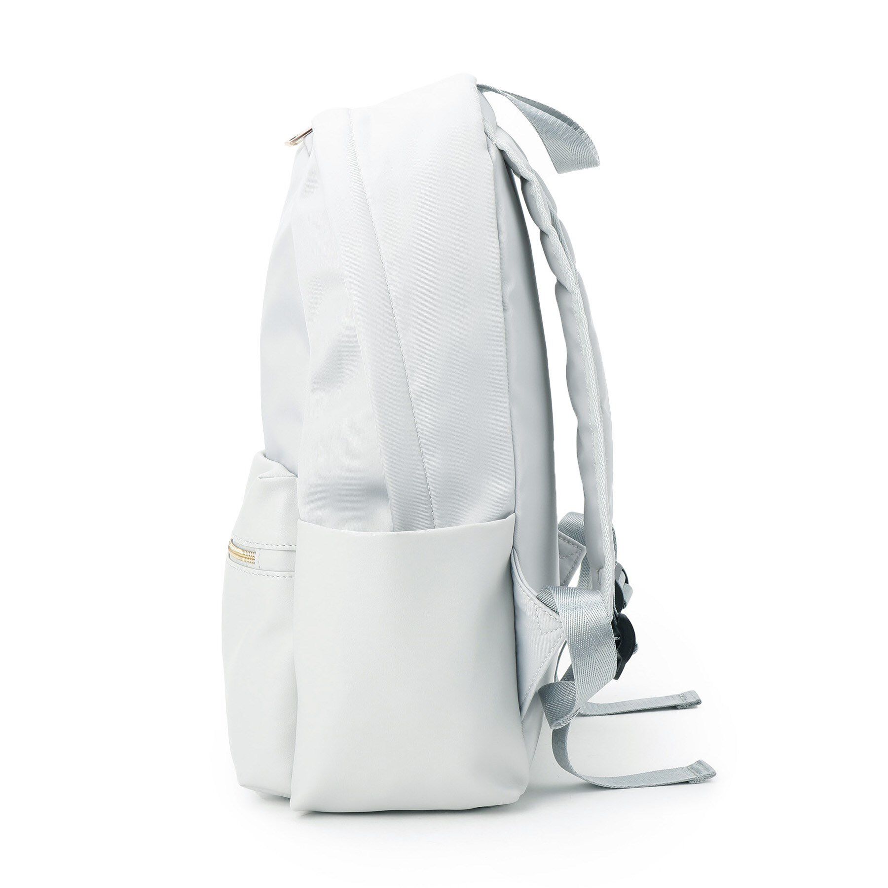 ITS&rsquo;DEMO「【A4・PC対応／10ポケット】合皮コンビリュック」|リュック|