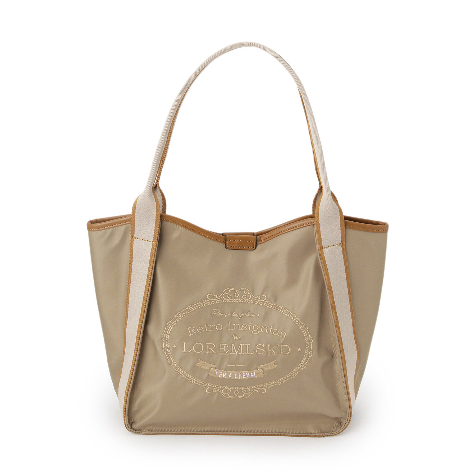 ITS&rsquo;DEMO「【A4対応】刺繍ロゴトート」|トートバッグ|