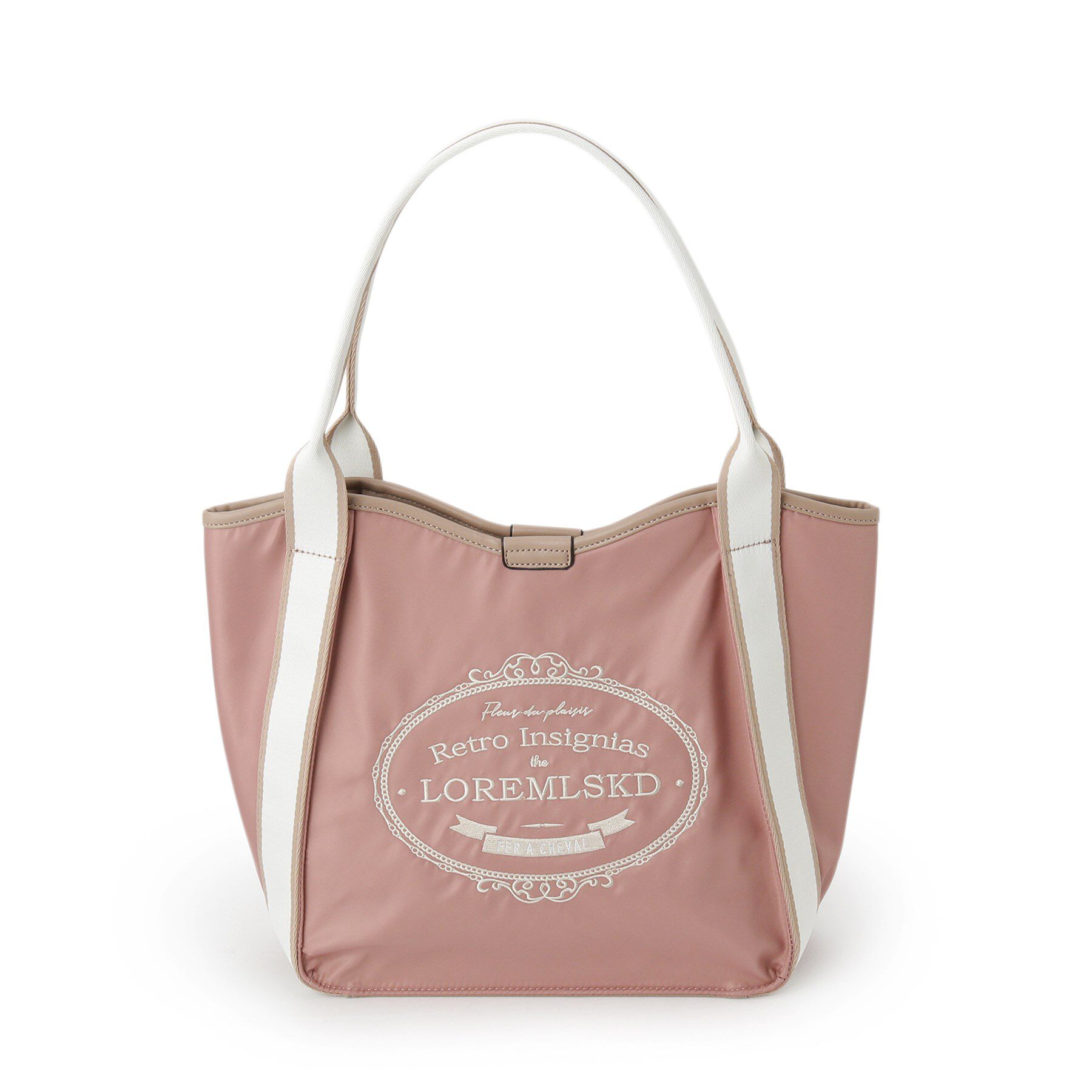 ITS&rsquo;DEMO「【A4対応】刺繍ロゴトート」|トートバッグ|