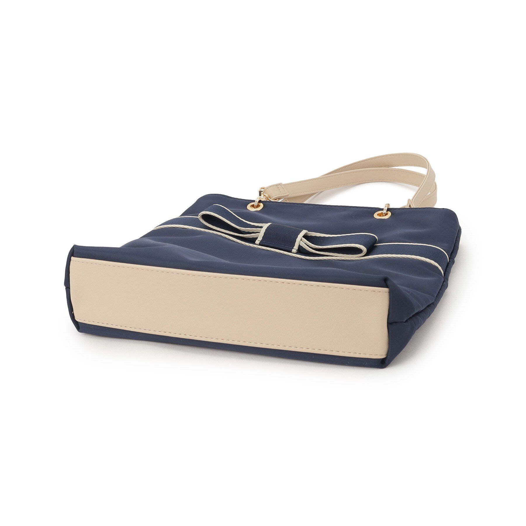 ITS&rsquo;DEMO「【A4対応】リボンサブトート」|トートバッグ|