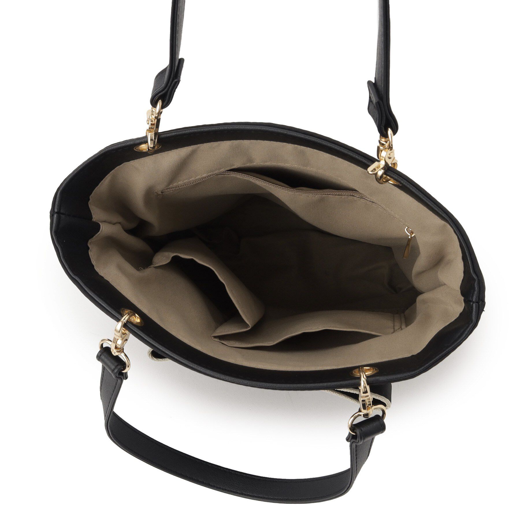 ITS&rsquo;DEMO「【A4対応】リボンサブトート」|トートバッグ|