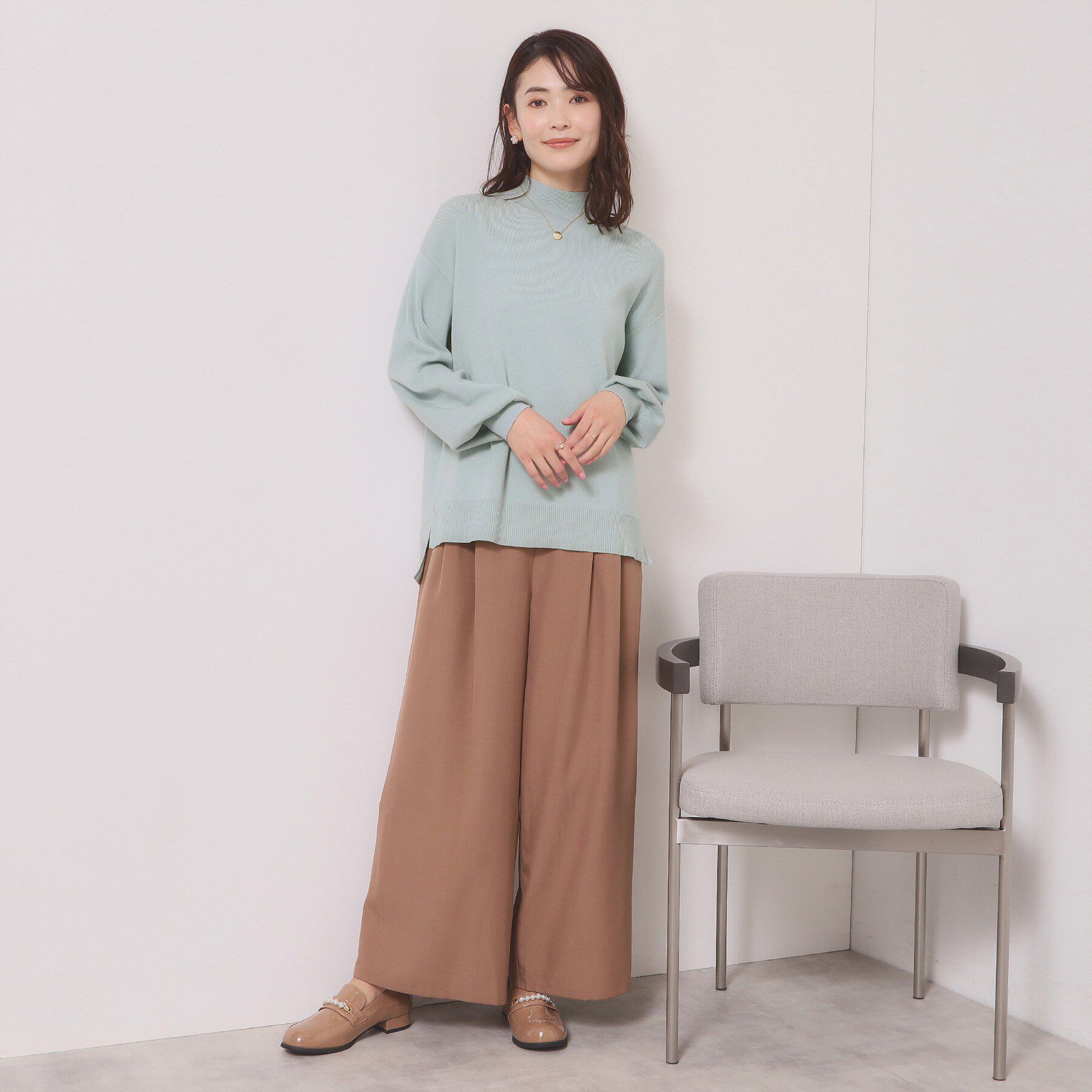 ITS&rsquo;DEMO「カラフルハイネックニット」|ニット・セーター|