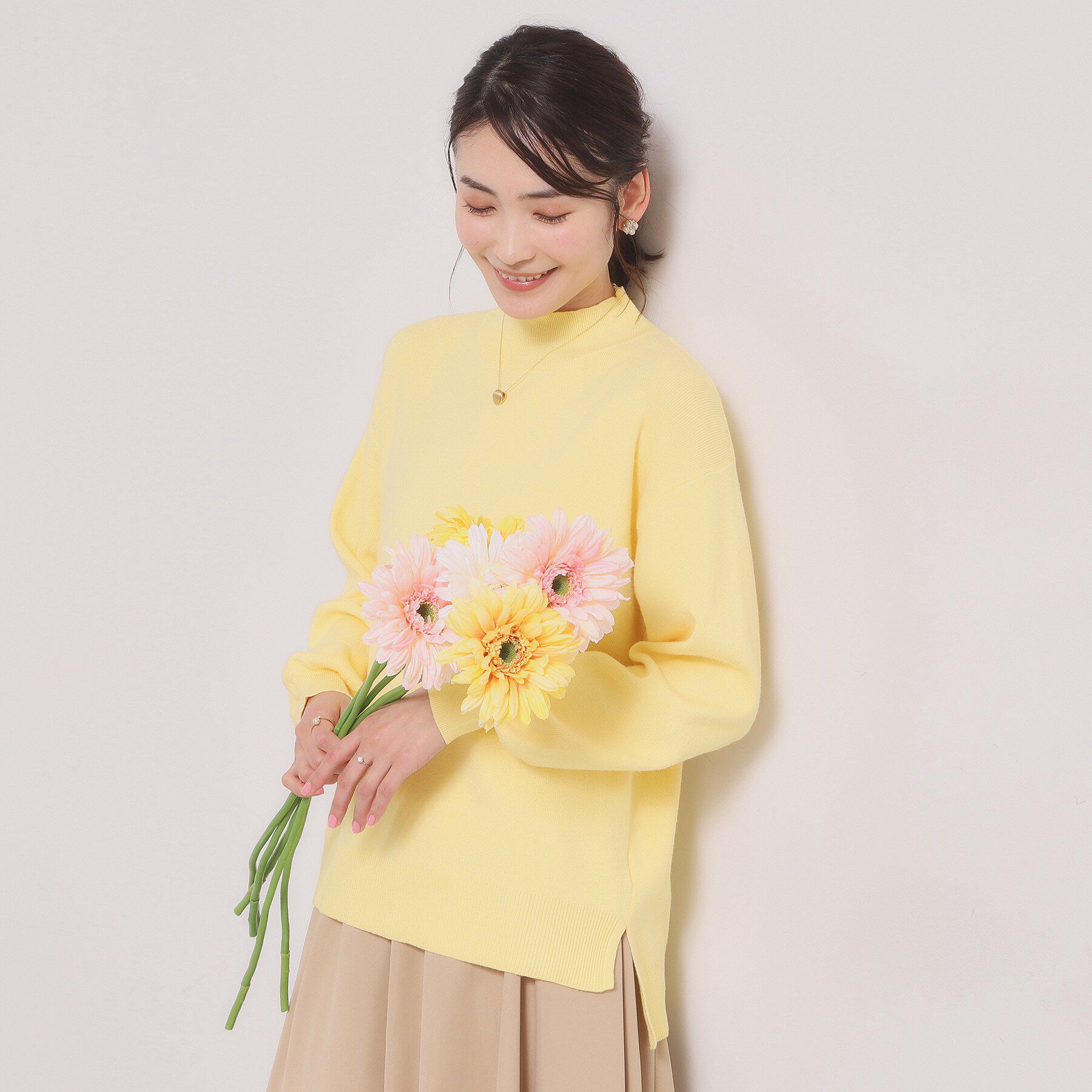 ITS&rsquo;DEMO「カラフルハイネックニット」|ニット・セーター|