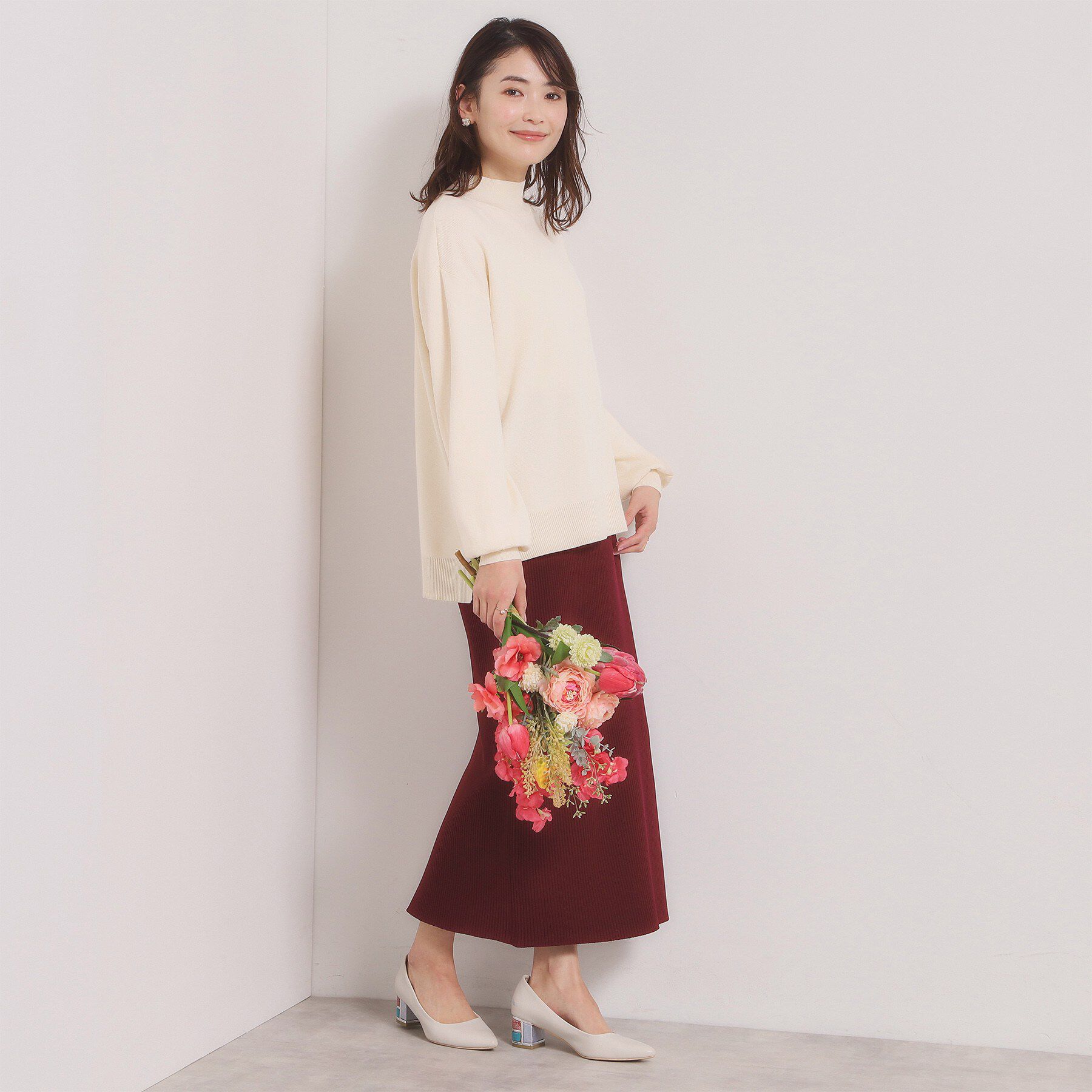 ITS&rsquo;DEMO「カラフルハイネックニット」|ニット・セーター|