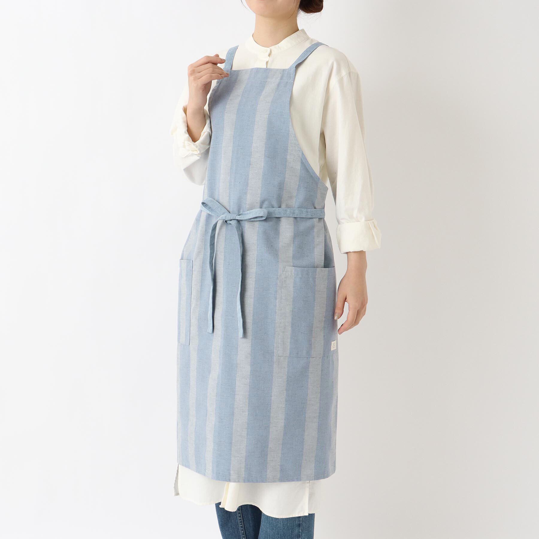 212 KITCHEN STORE「サーキュリック フルエプロン ストライプ ＜212Kオリジナル＞」|食器・キッチングッズ|その他