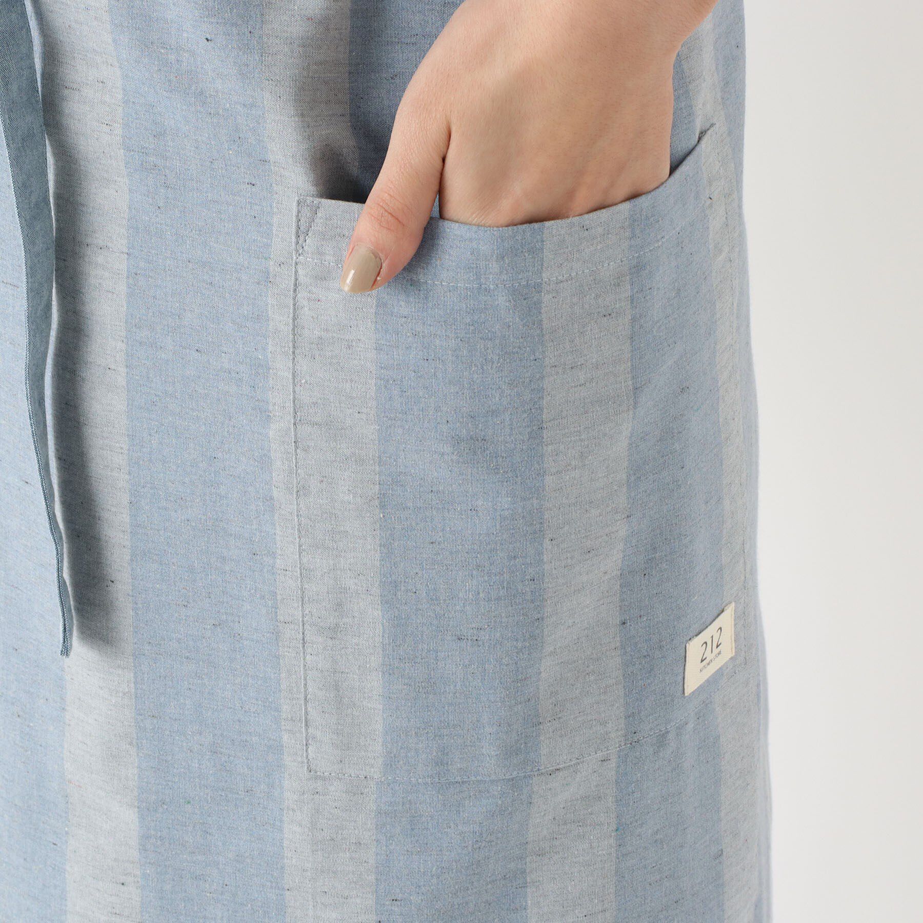 212 KITCHEN STORE「サーキュリック フルエプロン ストライプ ＜212Kオリジナル＞」|食器・キッチングッズ|