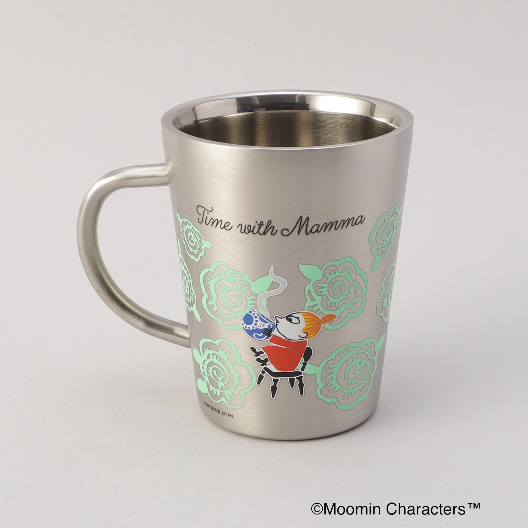212 KITCHEN STORE「二重マグ　グリーン ＜MOOMIN ムーミン＞」|グラス・マグカップ|