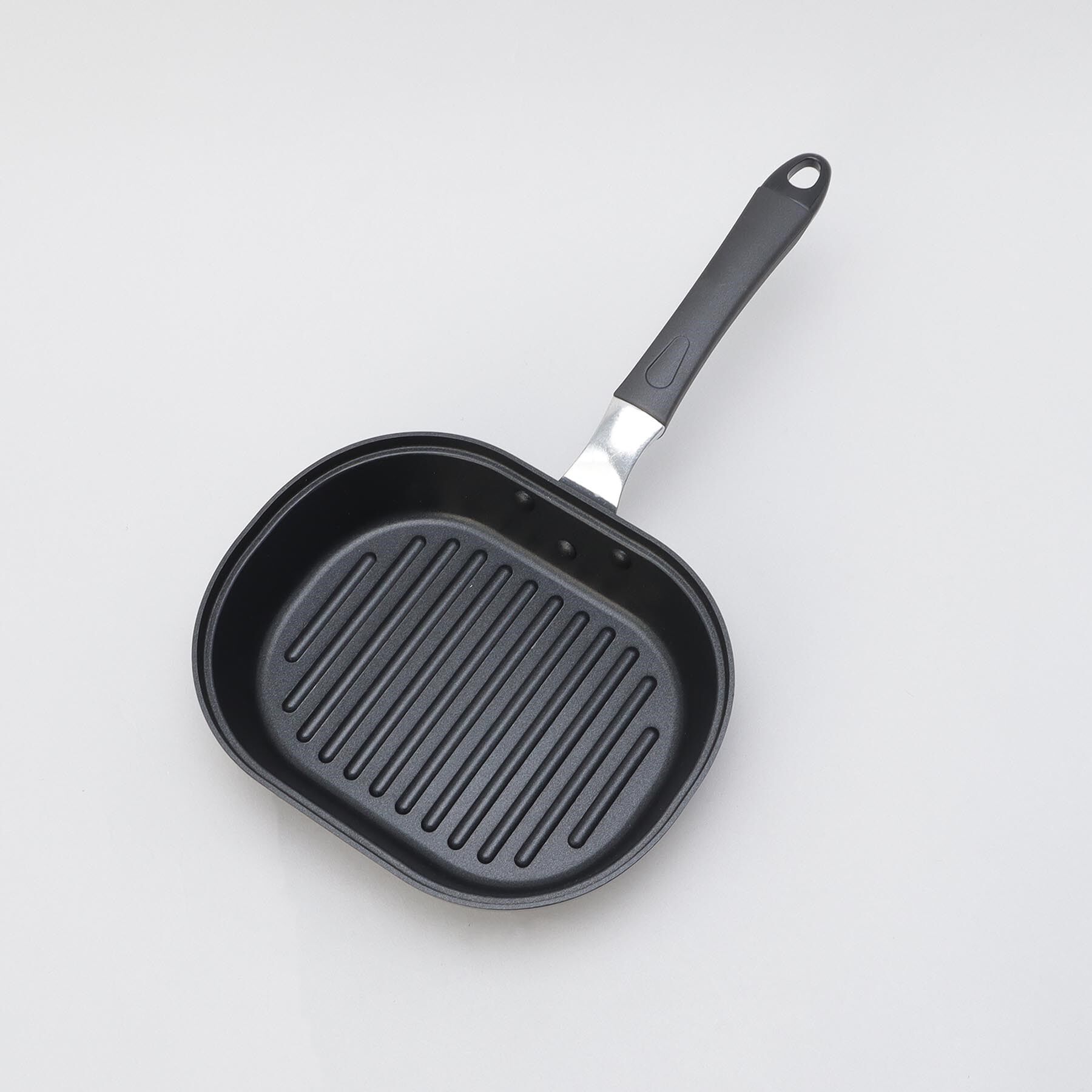 212 KITCHEN STORE「グリルファン ふっ素加工IH対応ガラス蓋付ワイドパン ミニ」|食器・キッチングッズ|