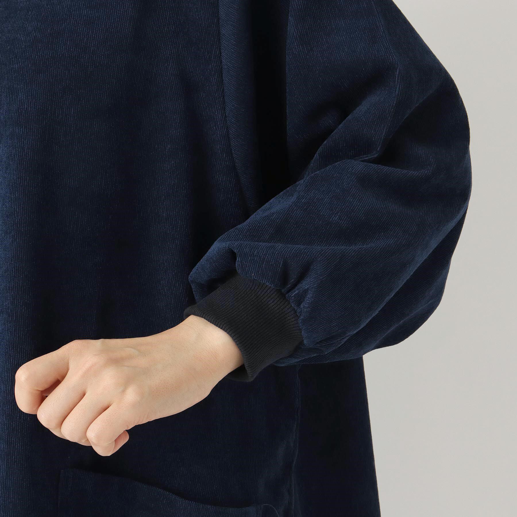 212 KITCHEN STORE「サニーコーデュロイ 花びらリブ袖かっぽうぎ NV」|食器・キッチングッズ|