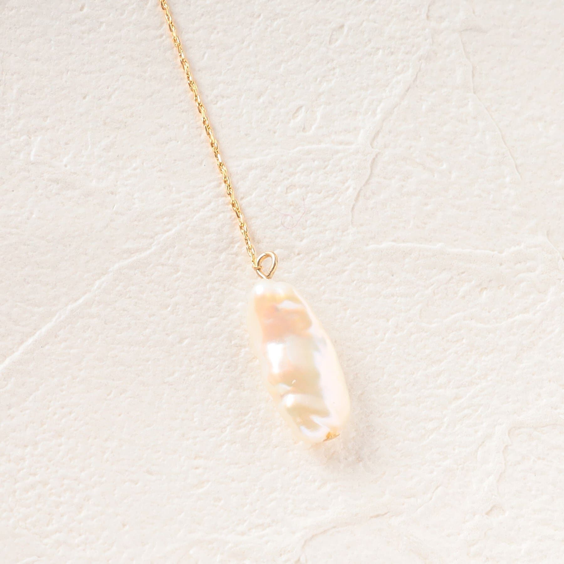 Grandedge「ロングパールピアス」|ピアス|