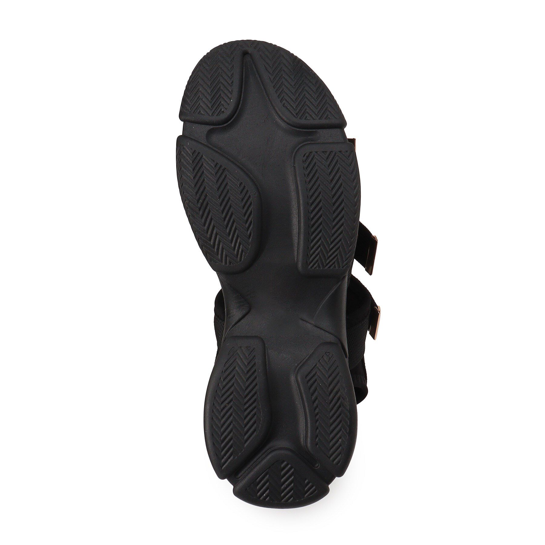 csT&P「軽量厚底ソール ゴールドベルトスポーツサンダル」|サンダル|