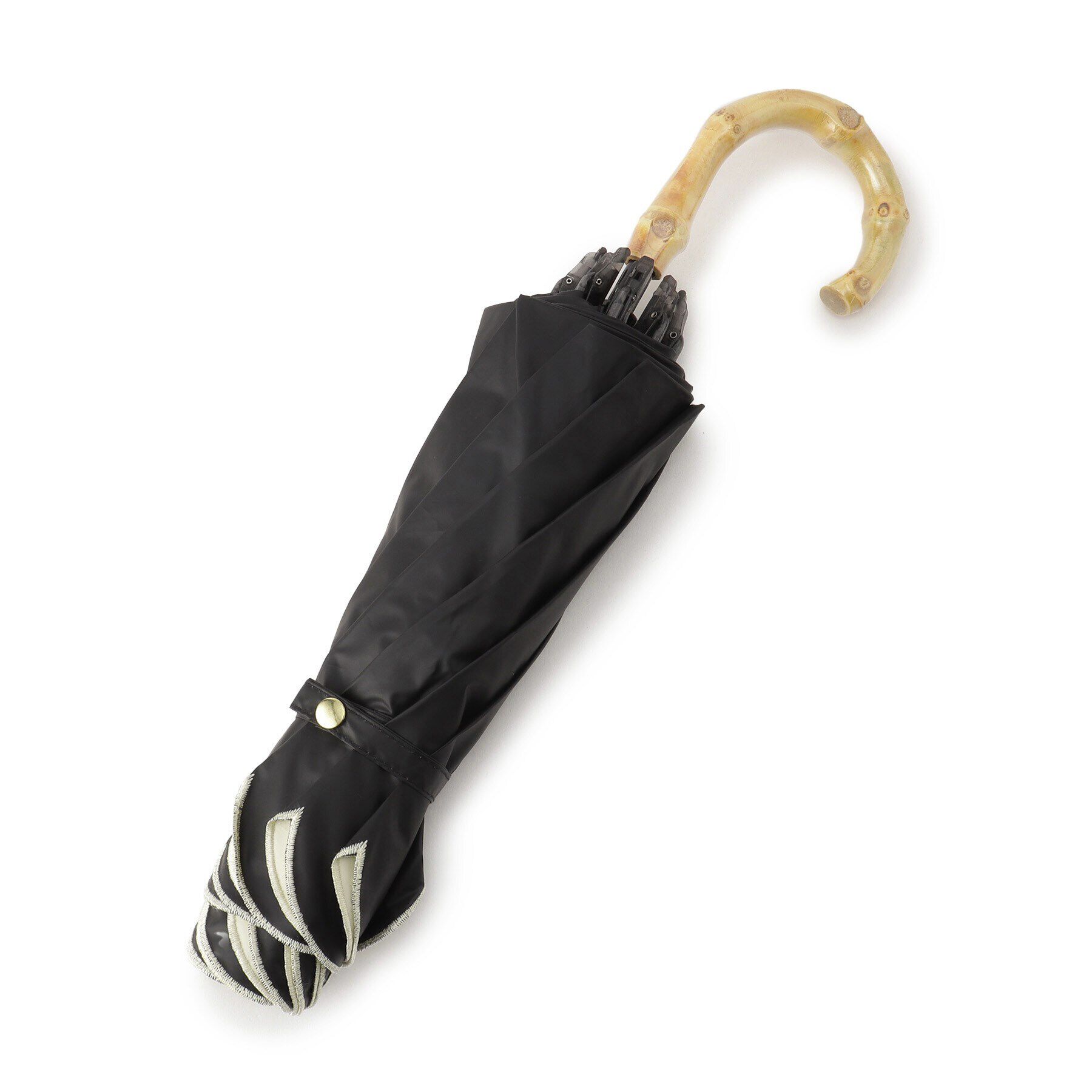 Ober Tashe「pink trick/ピンクトリック　遮光率100％！2段折スカラップ日傘（晴雨兼用）」|傘|