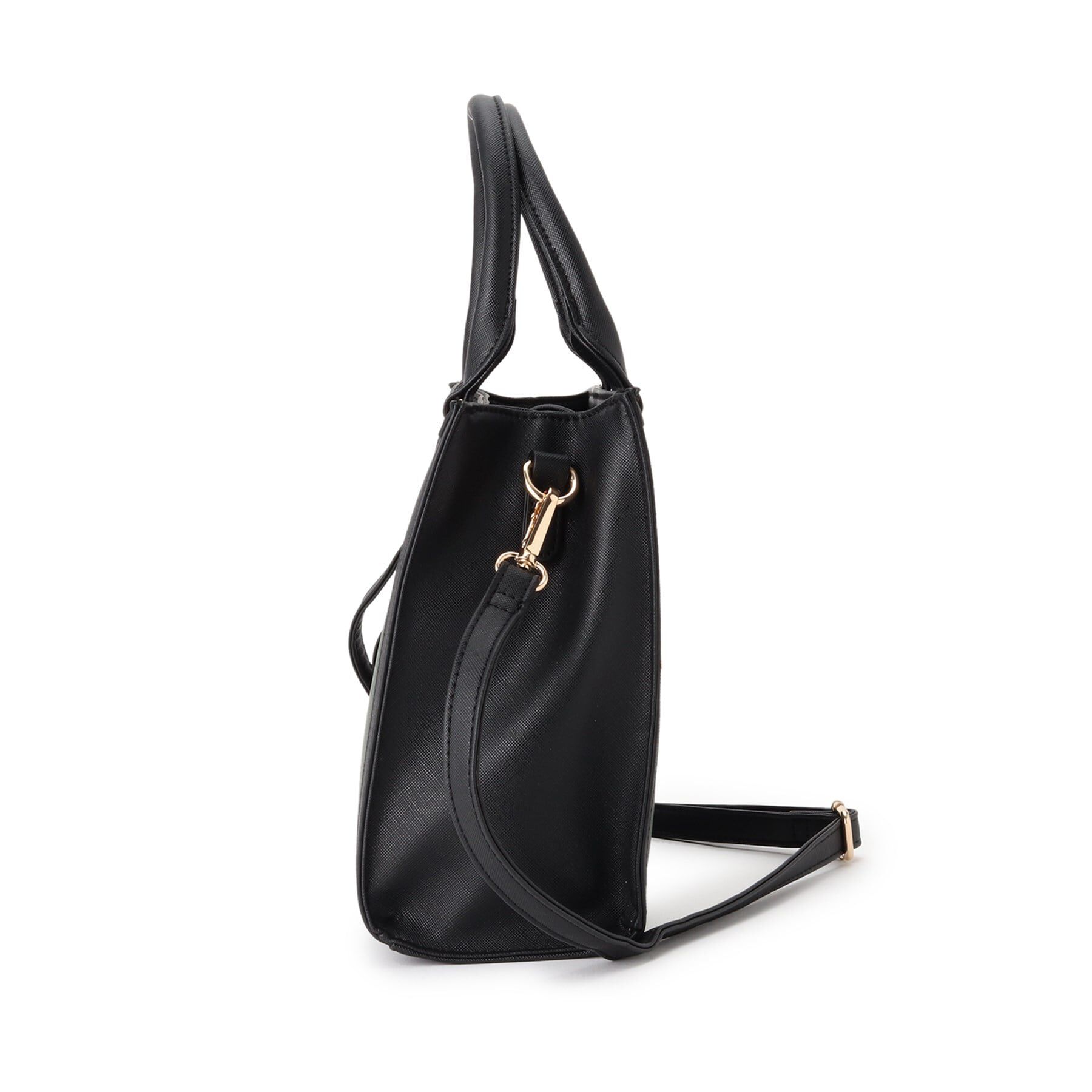 Ober Tashe「バイカラー2WAYスクエアショルダーミニトートバッグ」|ショルダー・メッセンジャー|