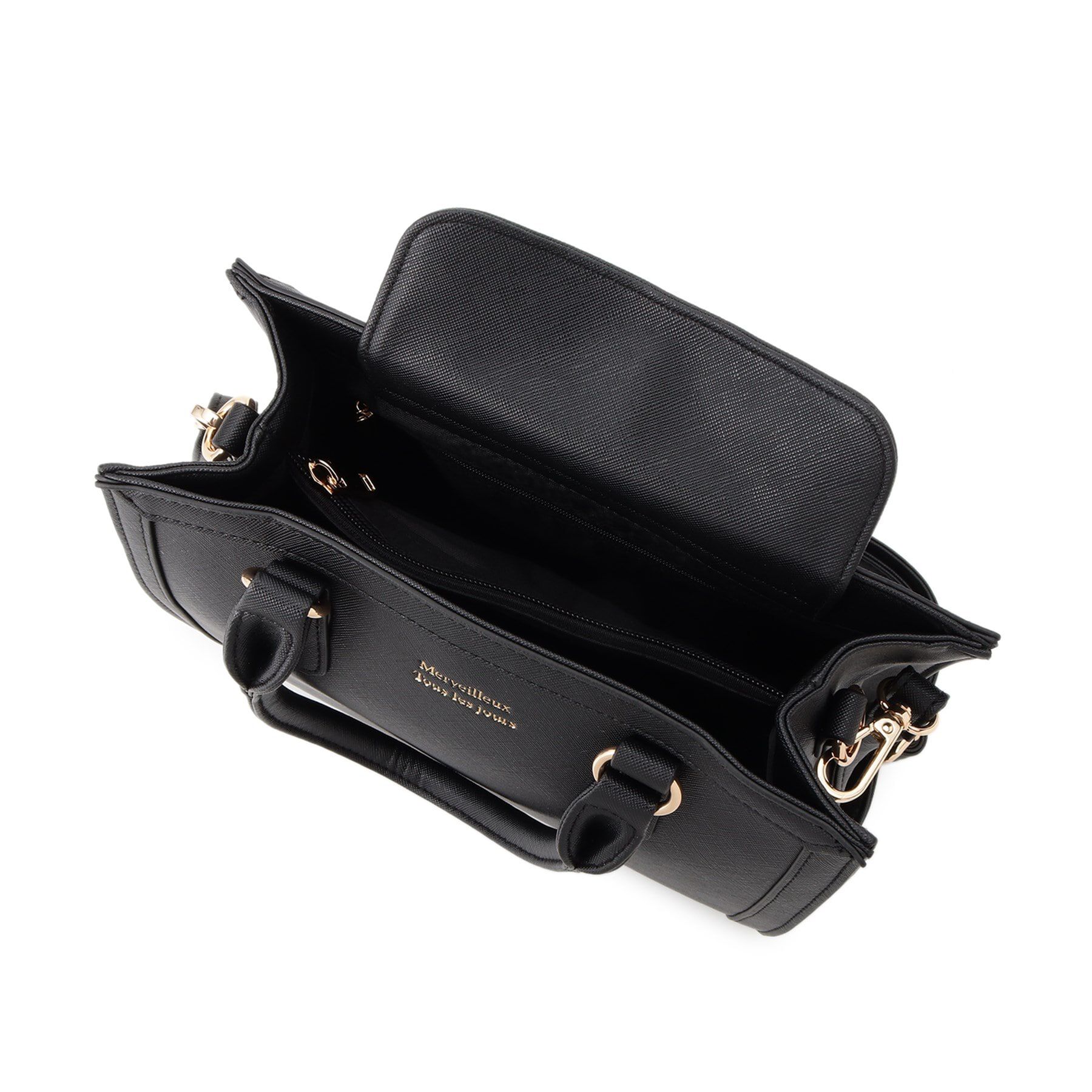 Ober Tashe「バイカラー2WAYスクエアショルダーミニトートバッグ」|ショルダー・メッセンジャー|