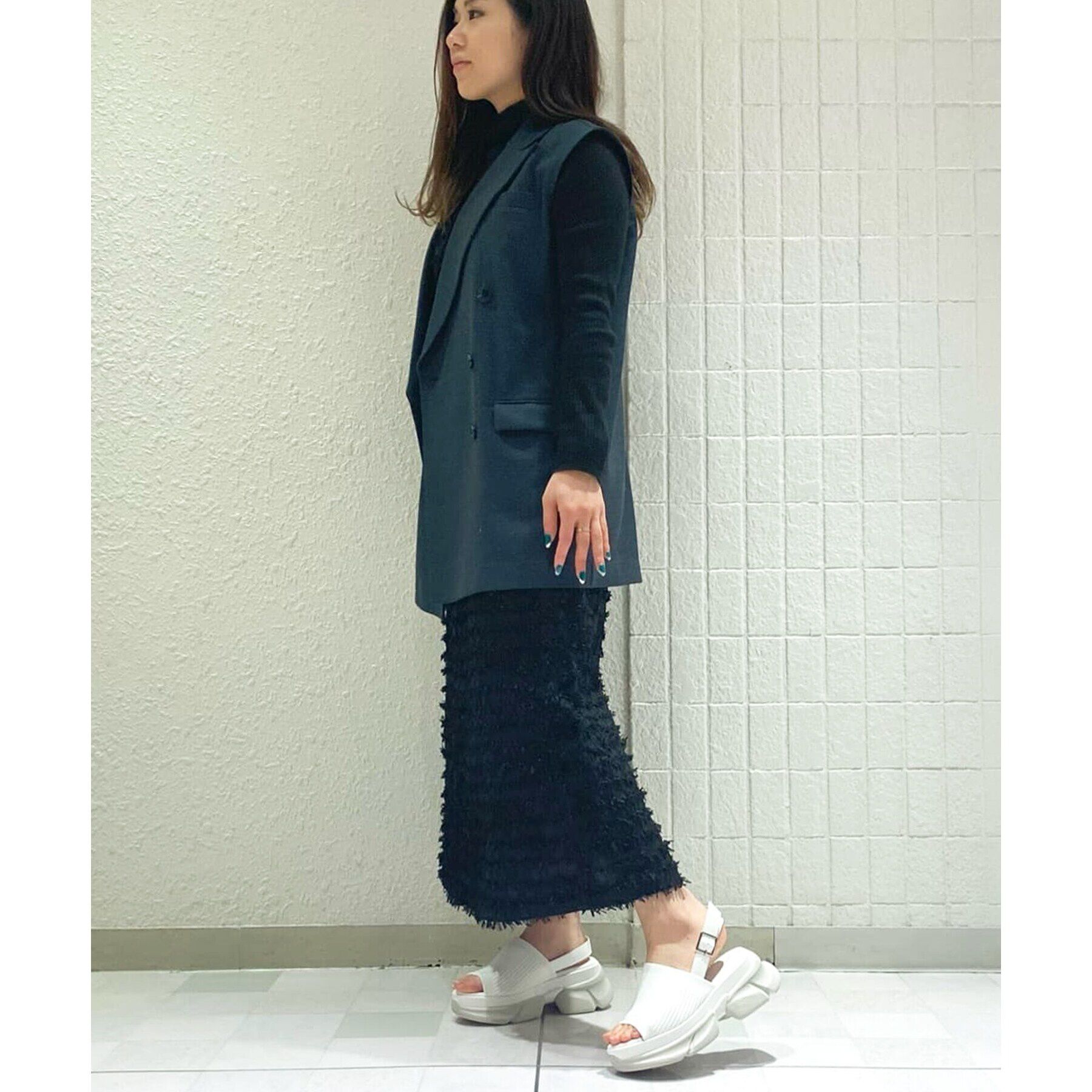 ESPERANZA「ニットアッパーサンダル 24SS」|サンダル|