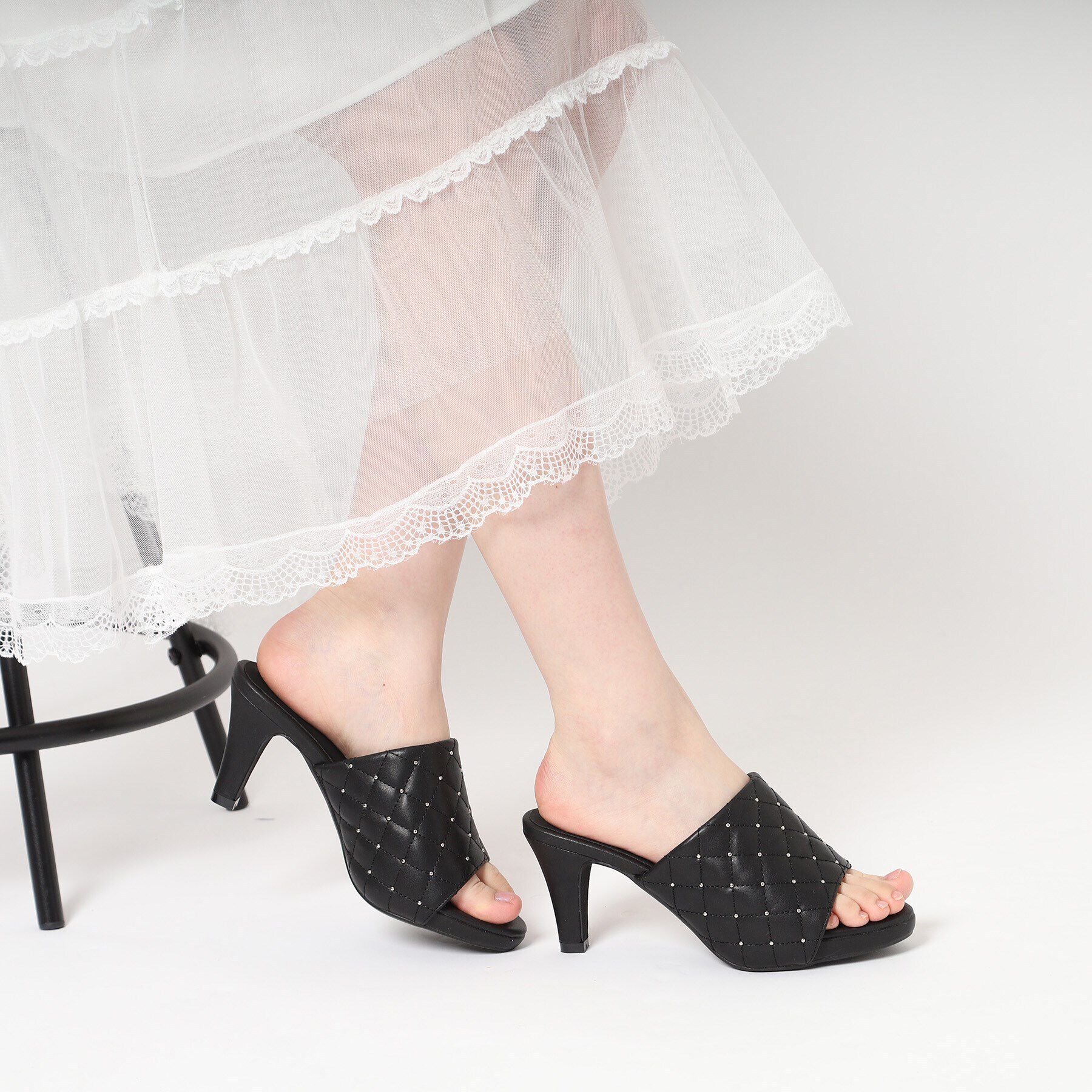 ESPERANZA「キルティングサンダル 24SS」|サンダル|